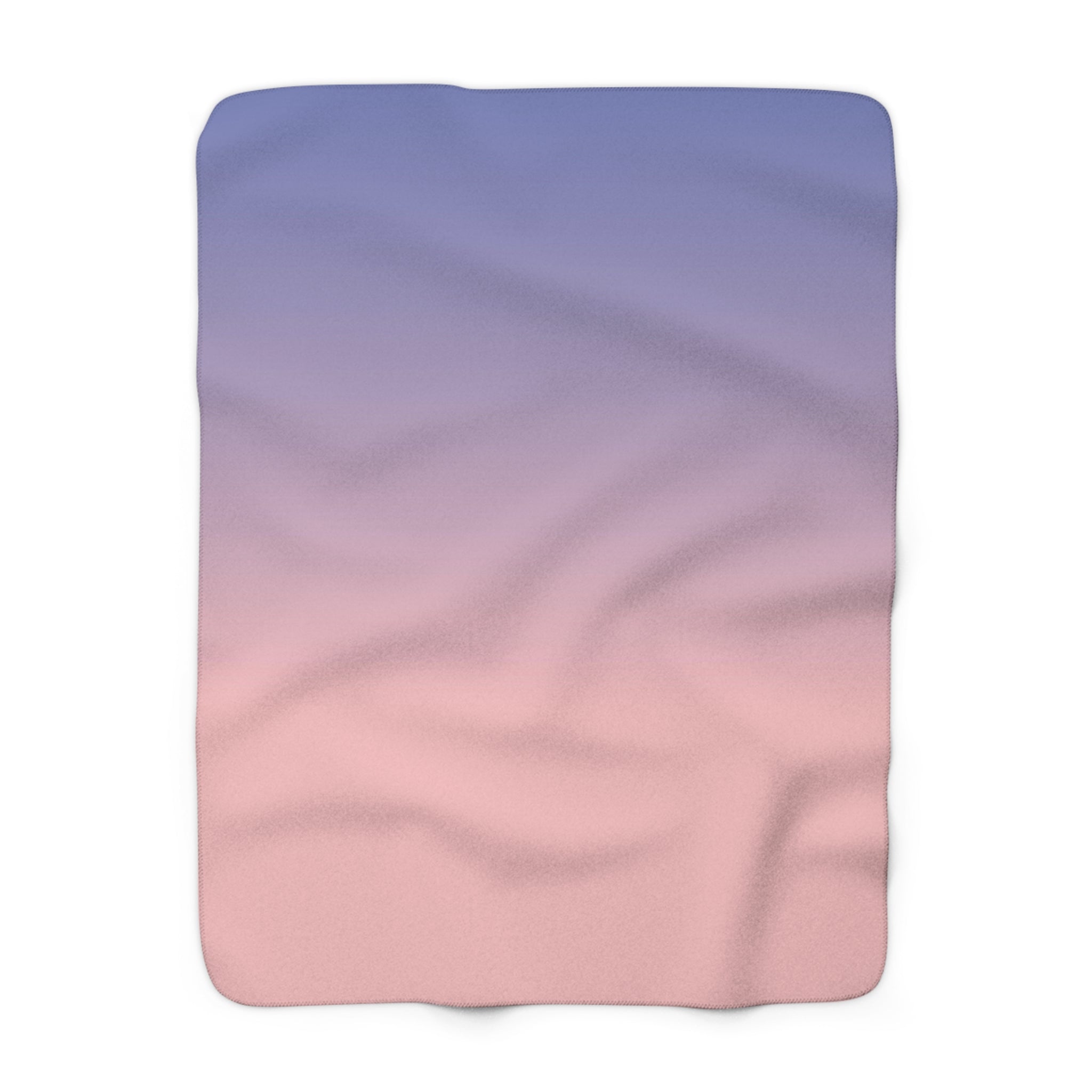 Abstract Ombre Throw Blanket | Pink Blue Gradient