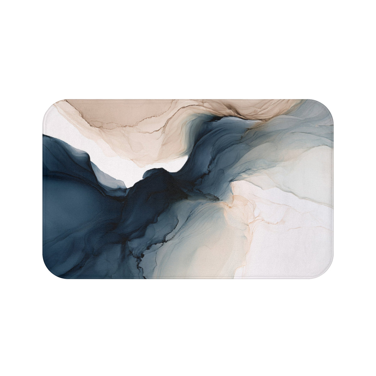 a computer mouse pad with an abstract design