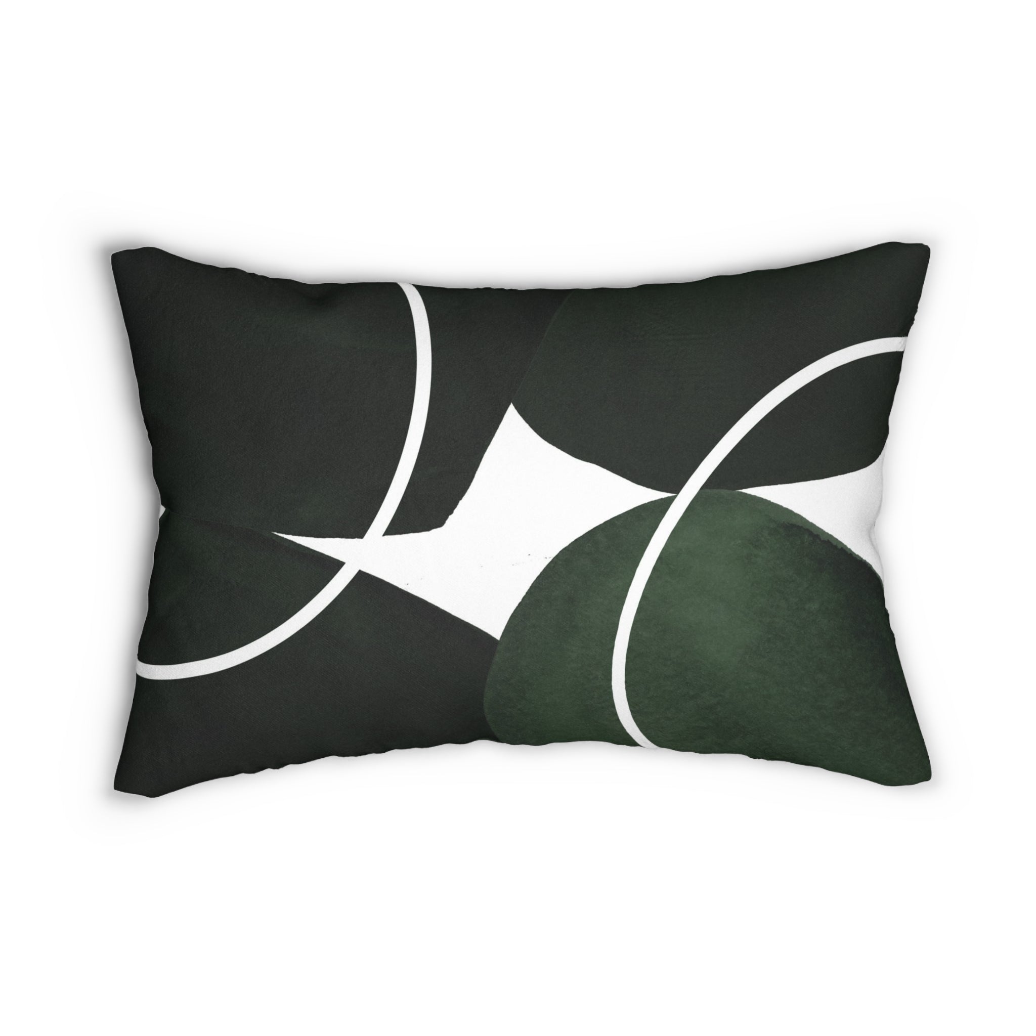 Lumbar rectangle throw pillow