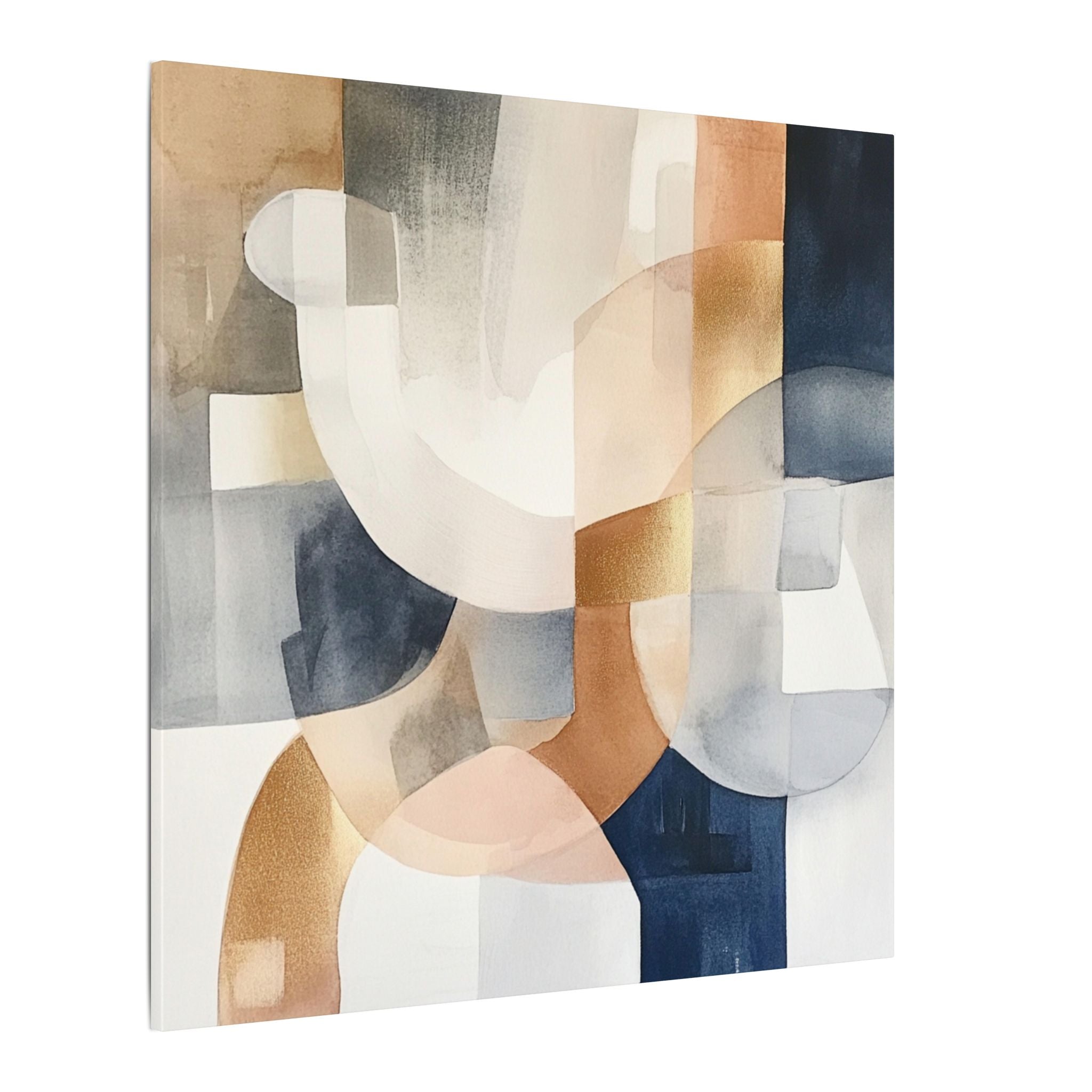 Abstract Neutral Wall Art Print | Boho Earthy Home Decor | Biege Ivory Modern Organic Art