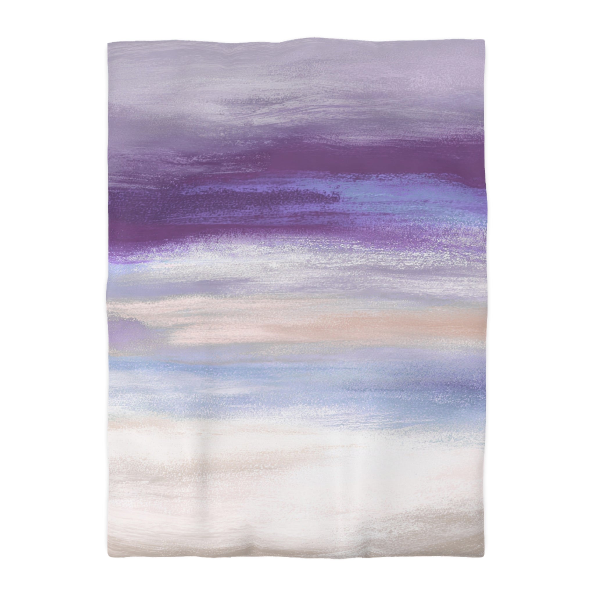 Ombre Duvet, Pillow Cover | Purple Blue Bedroom Decor