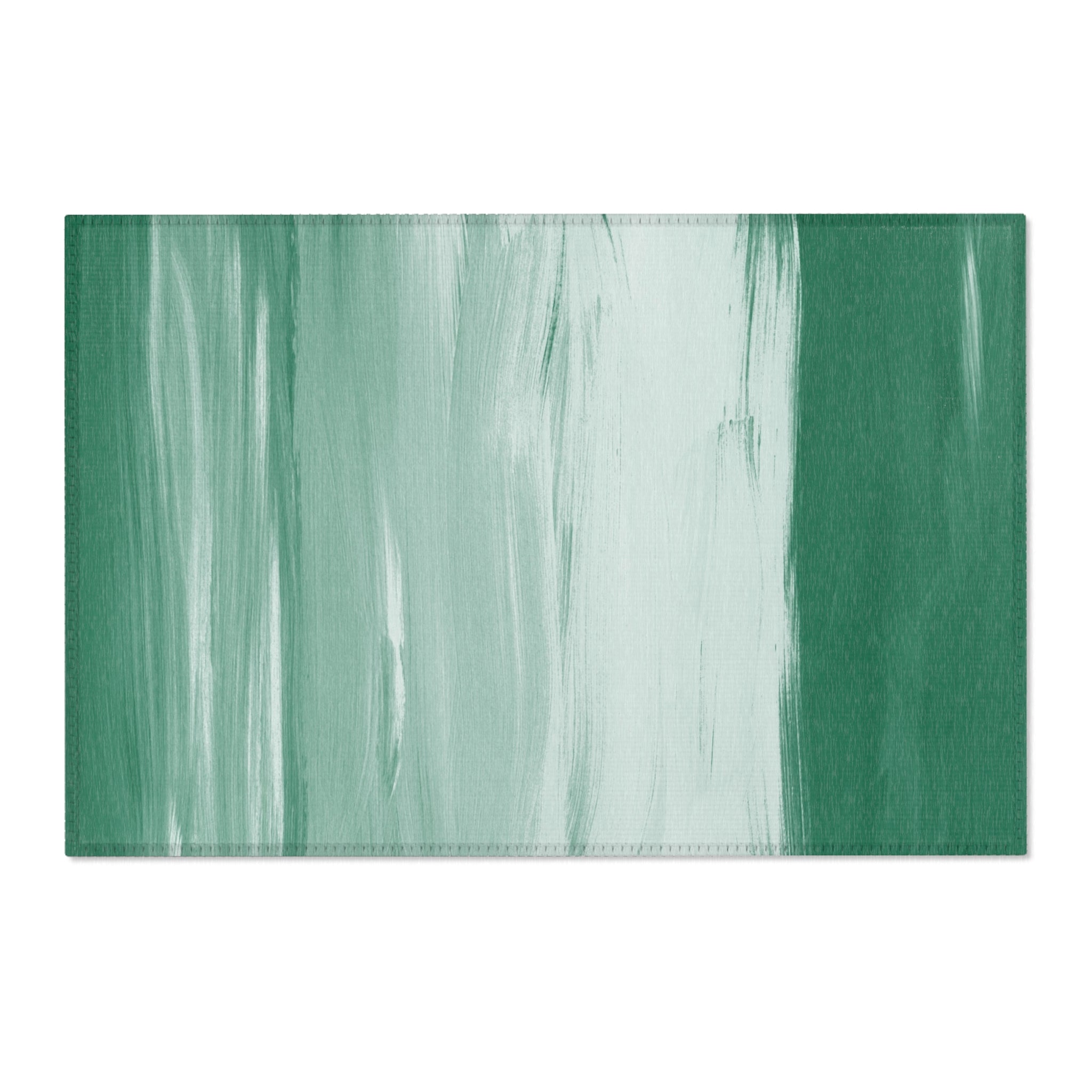 Abstract Ombre Area Rug | Sage Green Rug