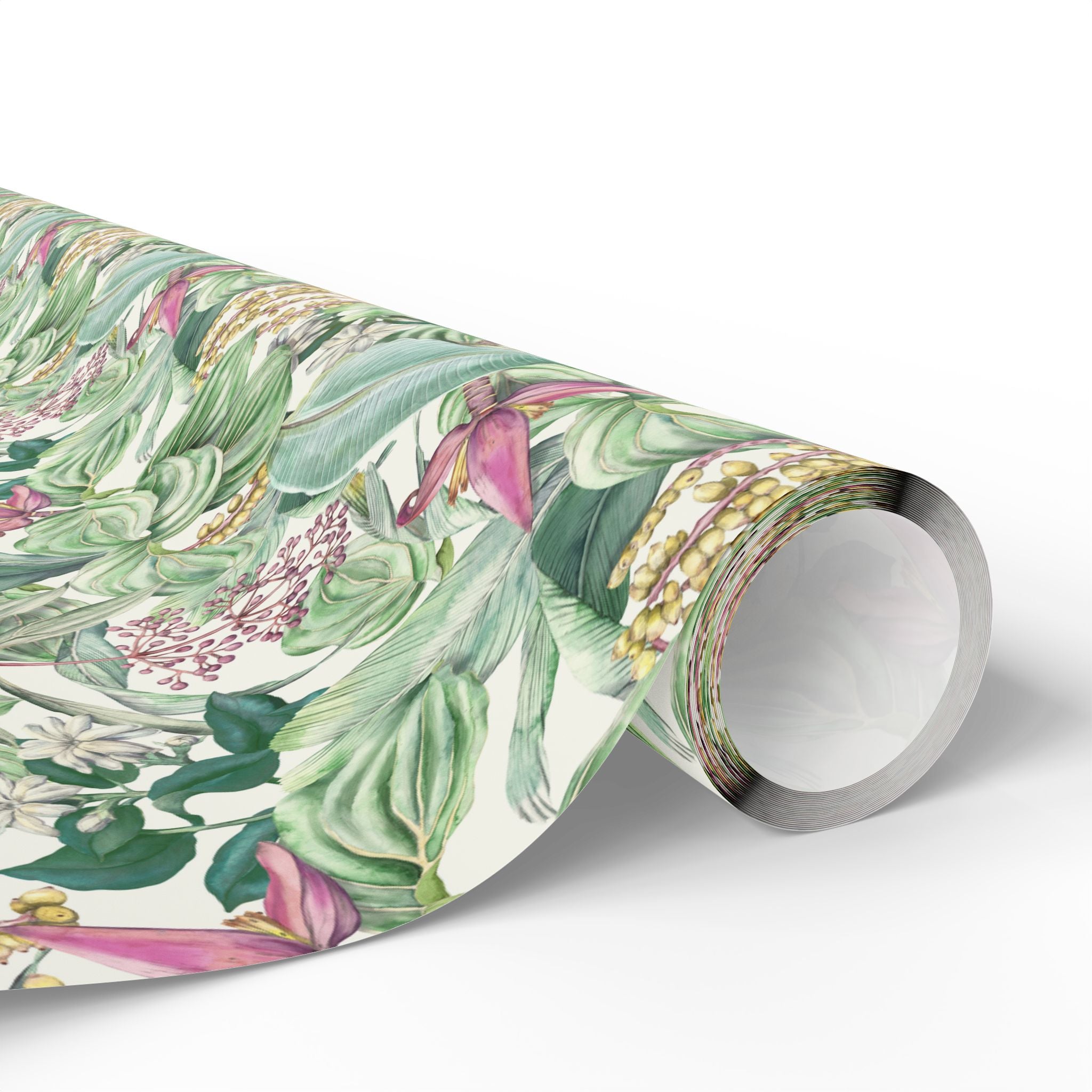 Floral Wrapping Papers, Jungle Botanical Gift Wrapping for the Holidays, Birthdays