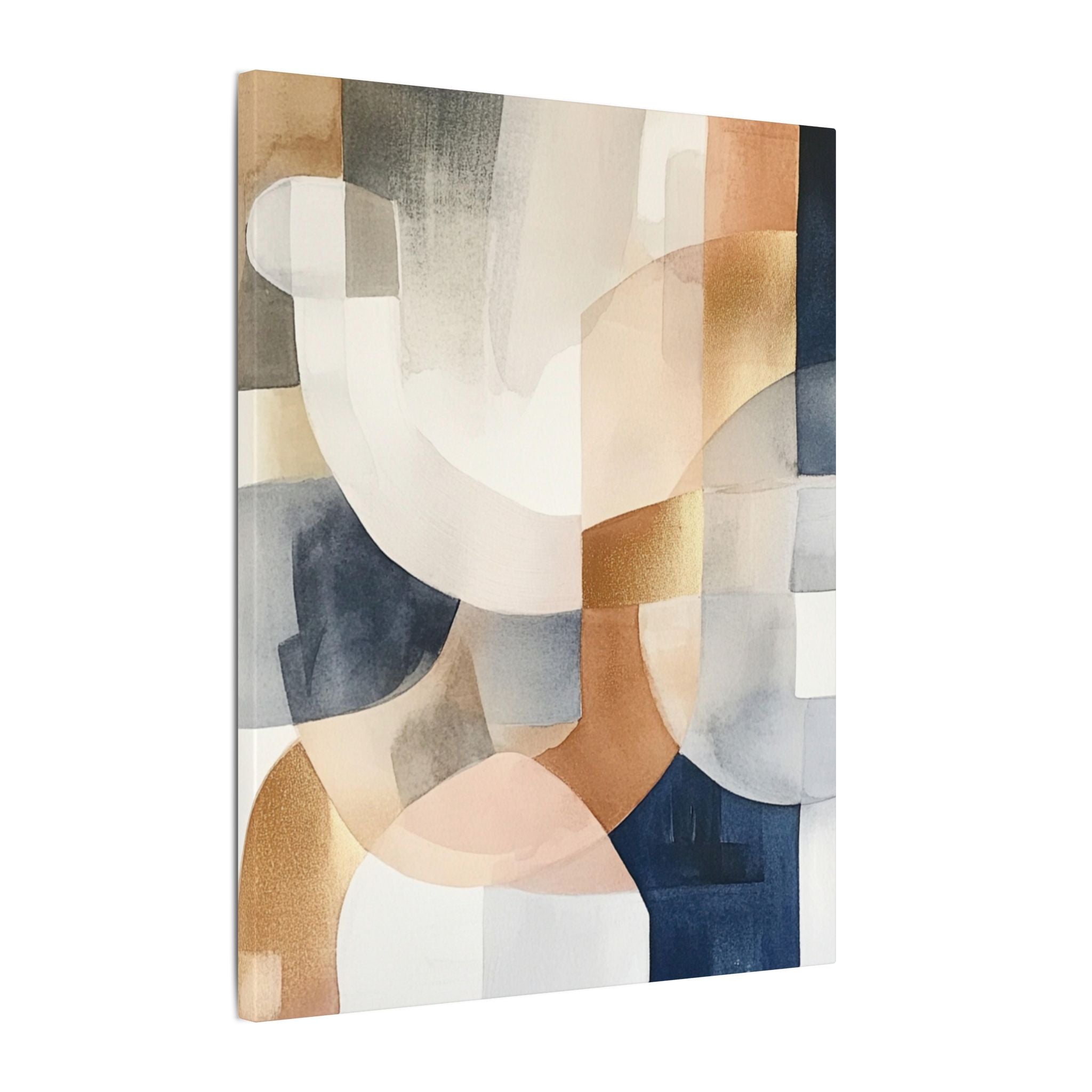 Abstract Neutral Wall Art Print | Boho Earthy Home Decor | Biege Ivory Modern Organic Art