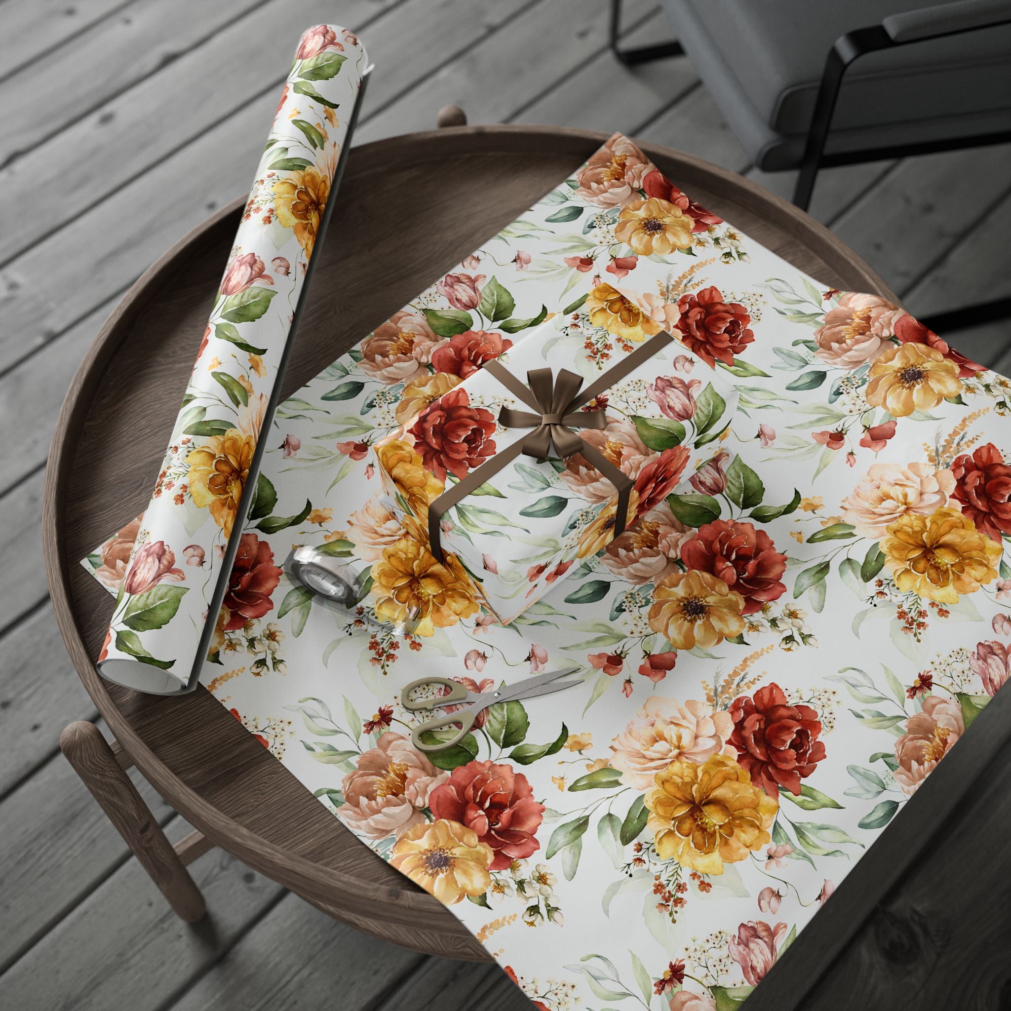 Floral Wrapping Paper | Garden Flowers