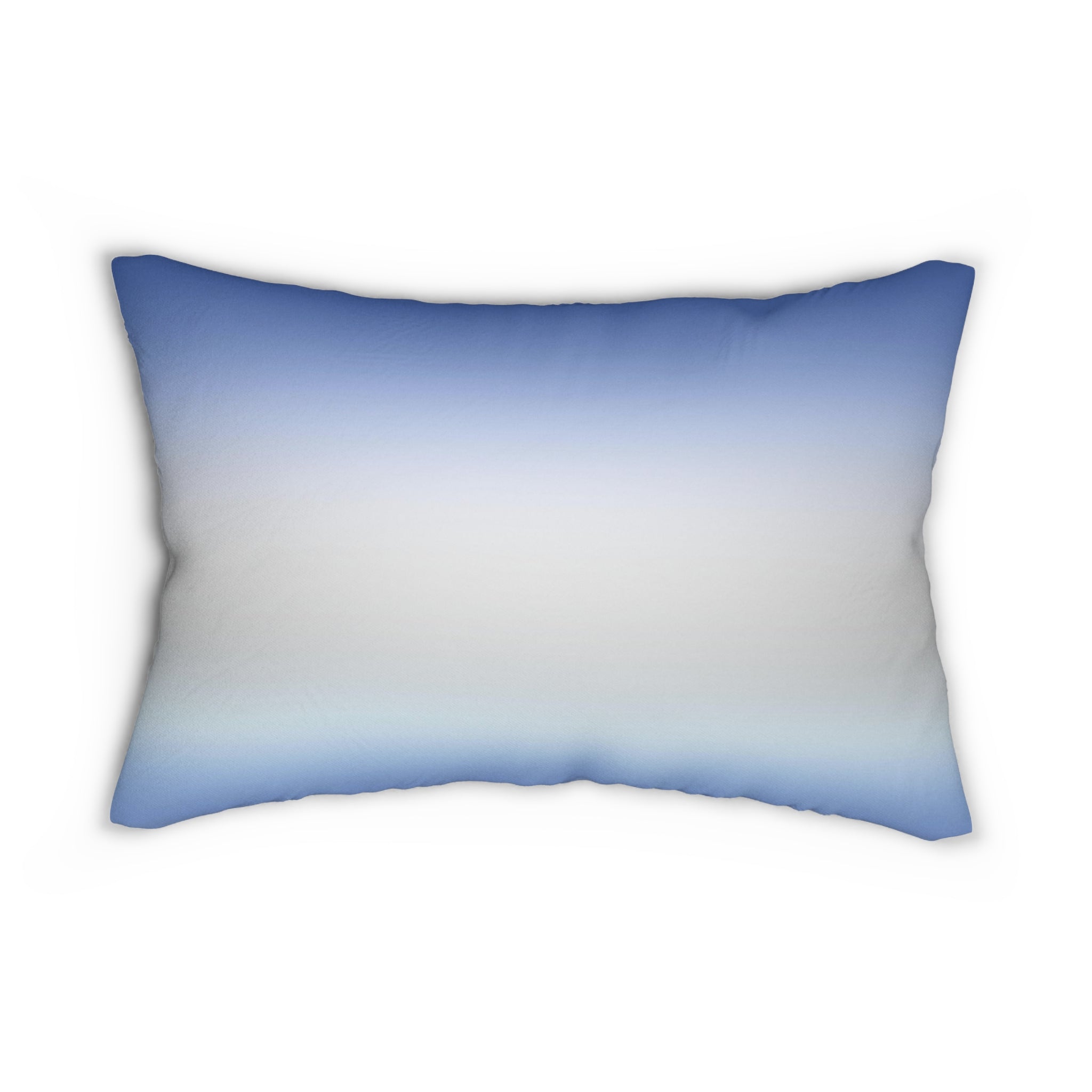 Abstract Lumbar Pillow | Pastel Gray blue