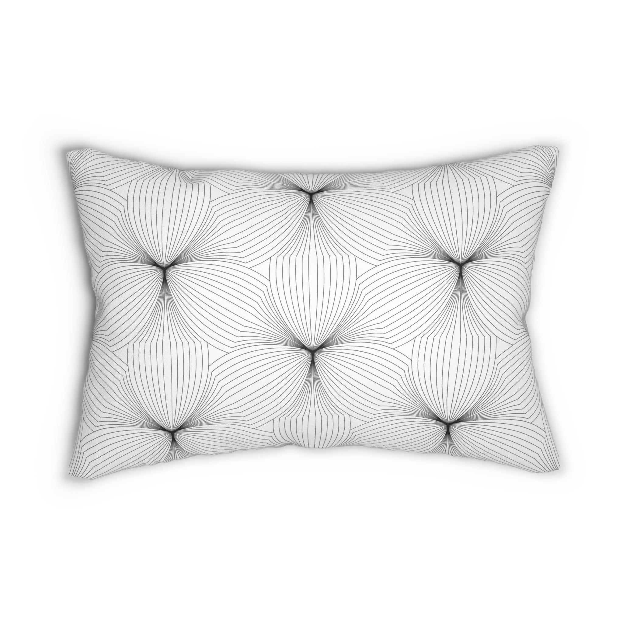 Lumbar rectangle throw pillow