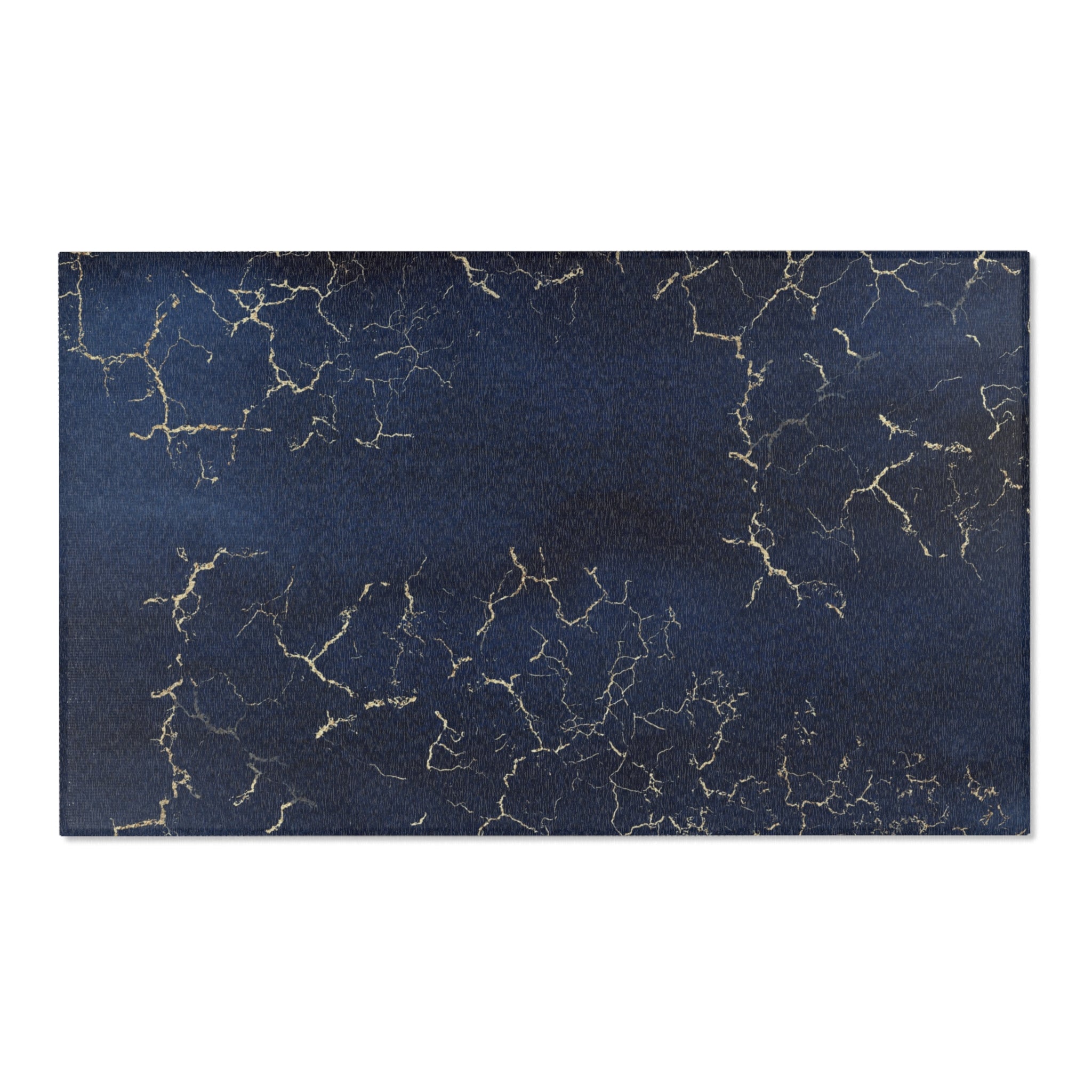 Abstract Large Area Rug | Modern Rug, Navy Blue Beige