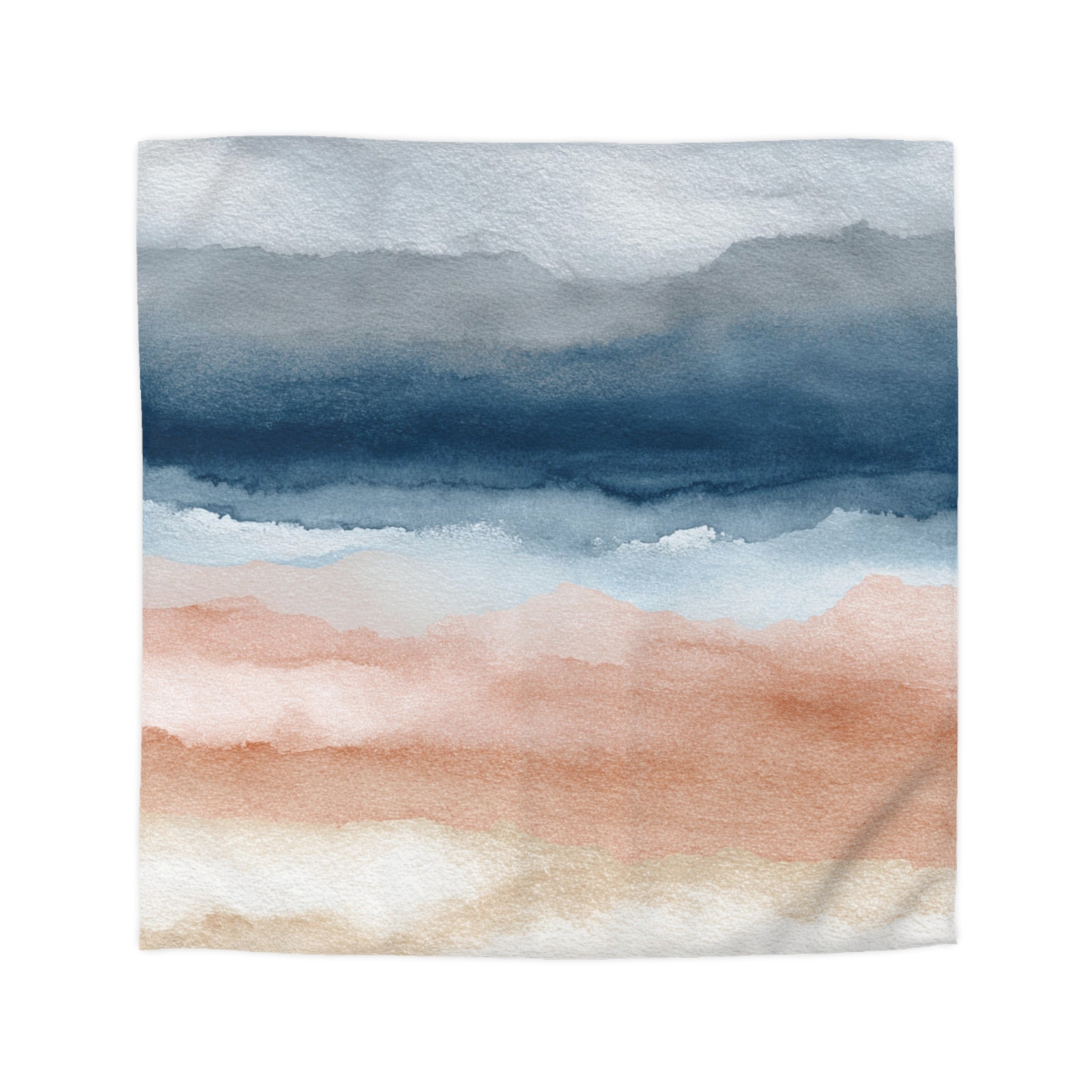 Ombre Duvet, Pillow Cover | Pink Blue Bedroom Decor
