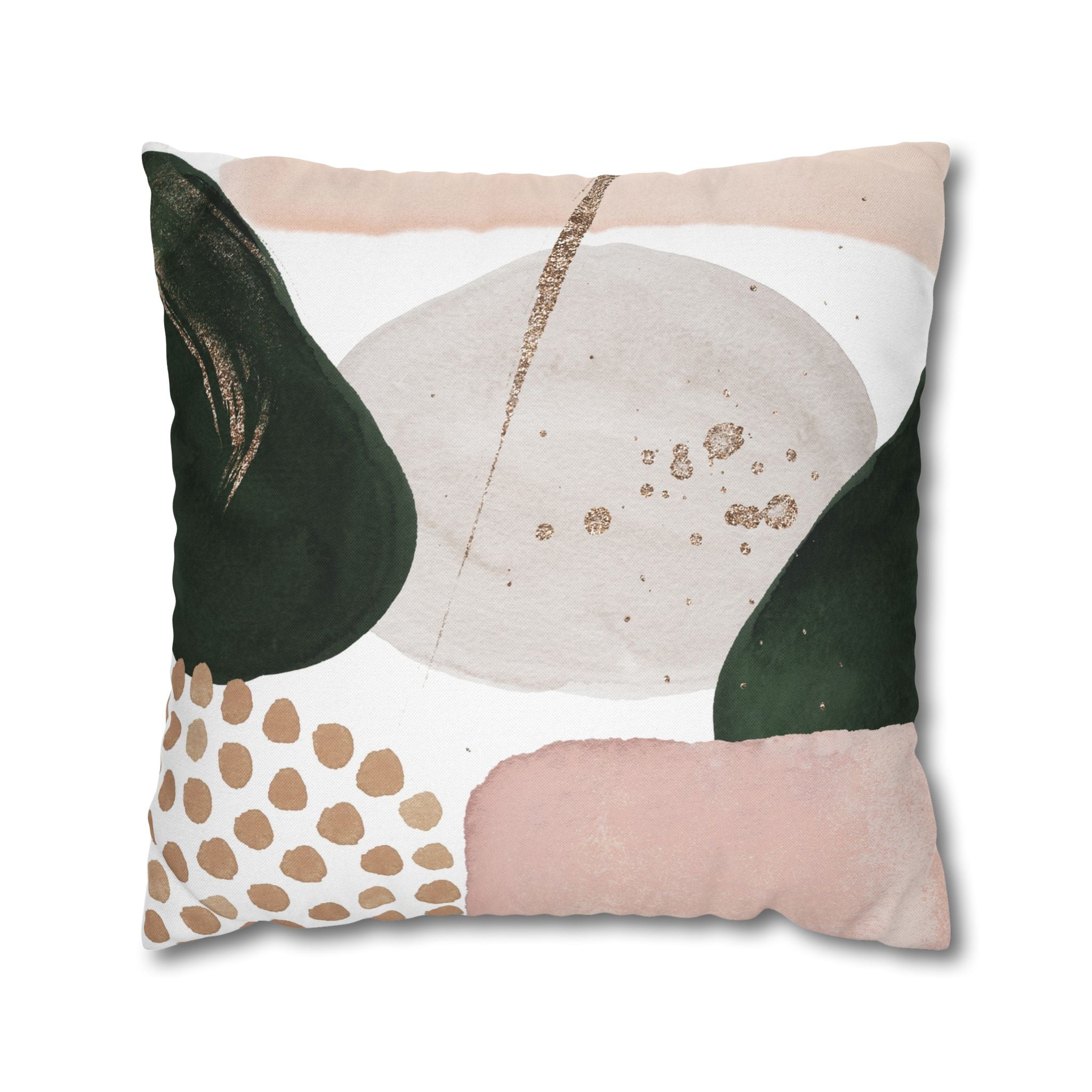 Copy of Abstract Throw Pillow Cover, Watercolor Modern Organic Decor Cushion