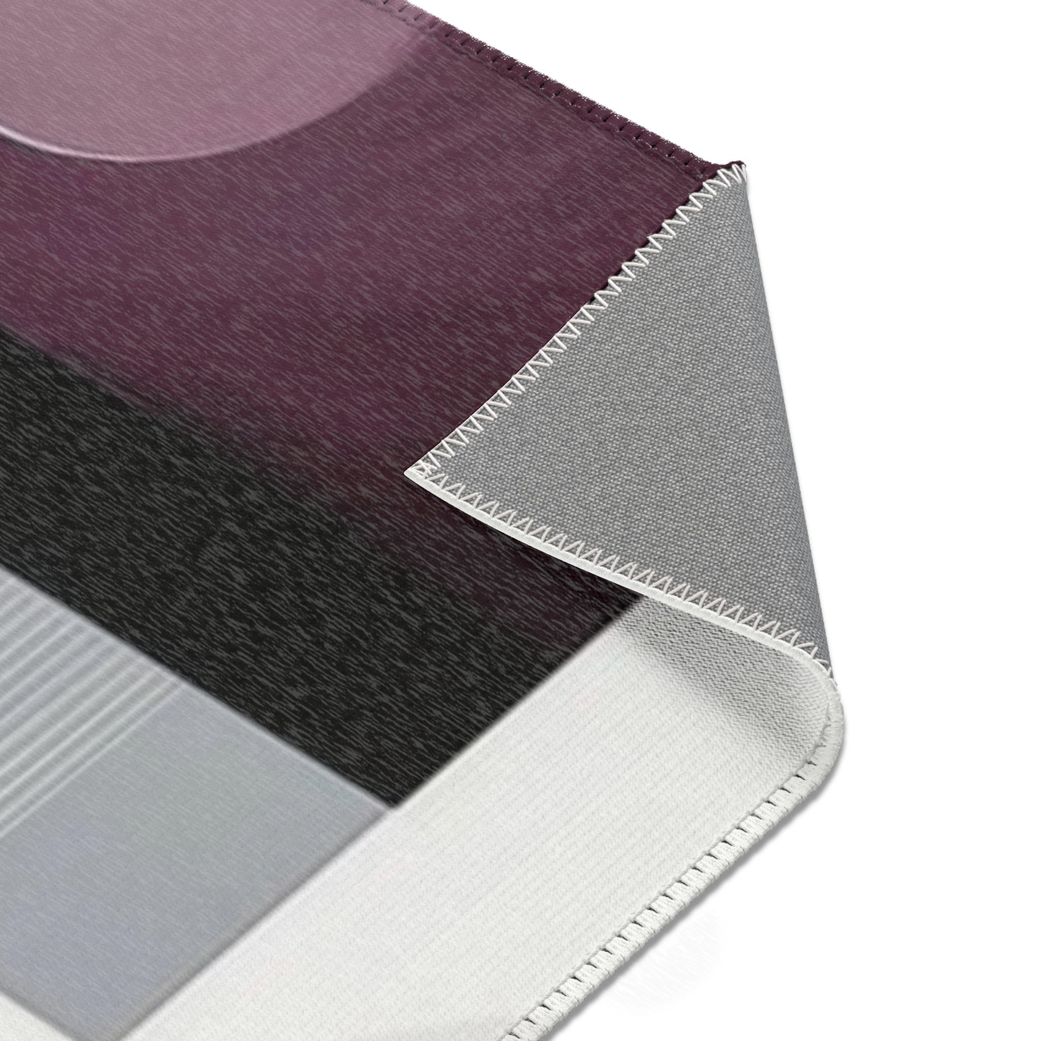 Modern Area Rug | Abstract Geometric Grey Purple Beige