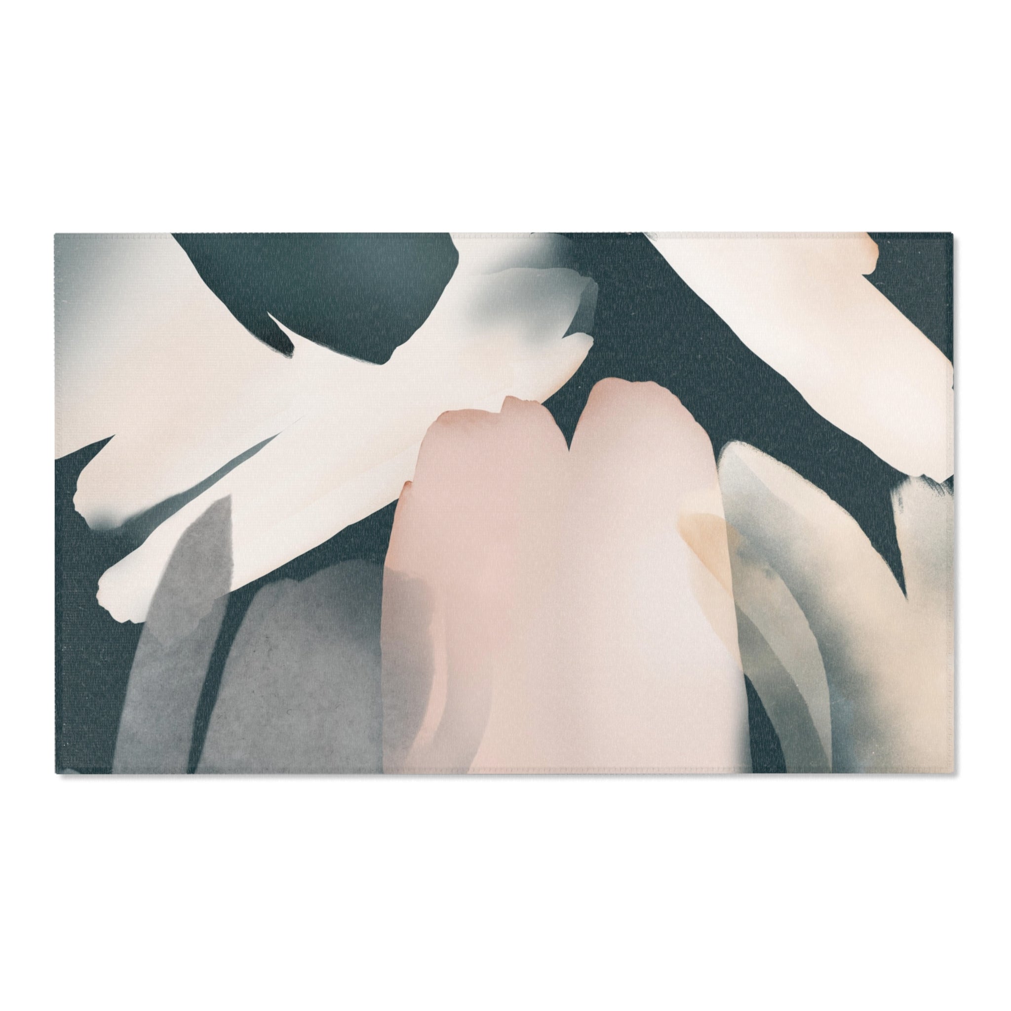 Abstract Area Rug | Watercolor Artsy Rug