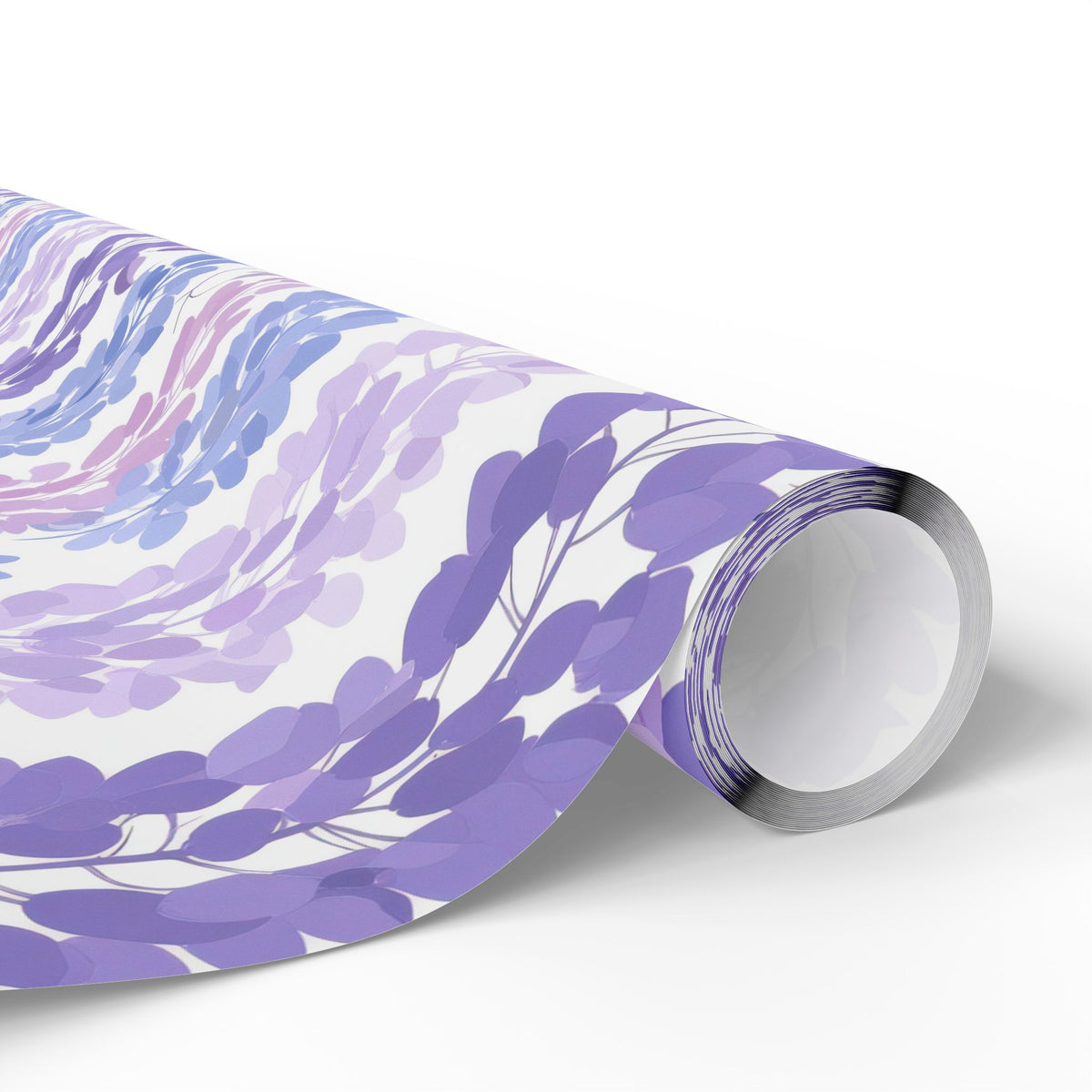 Lavender Wisteria Floral Wrapping Paper, Purple Gift Wrap