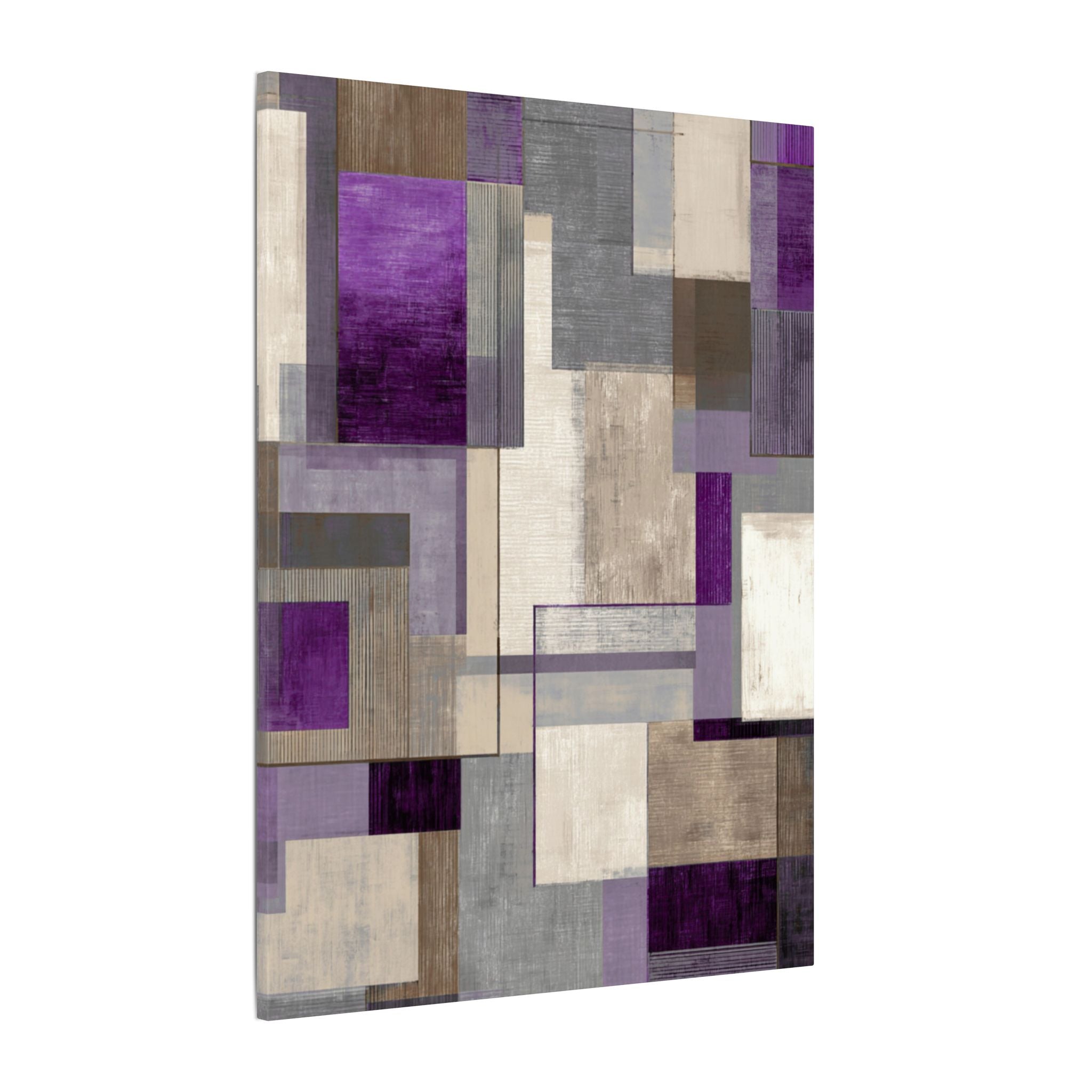 Canvas Wall Art | Earthy Neutral Watercolor Boho Wall Artwork