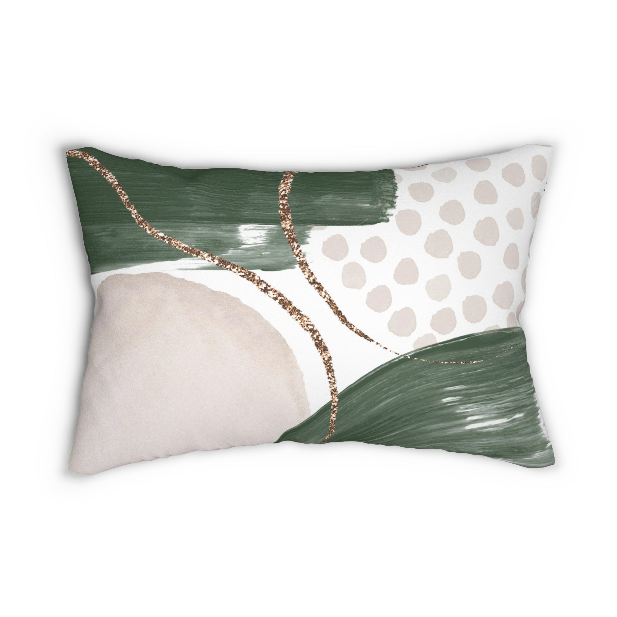 Lumbar rectangle throw pillow