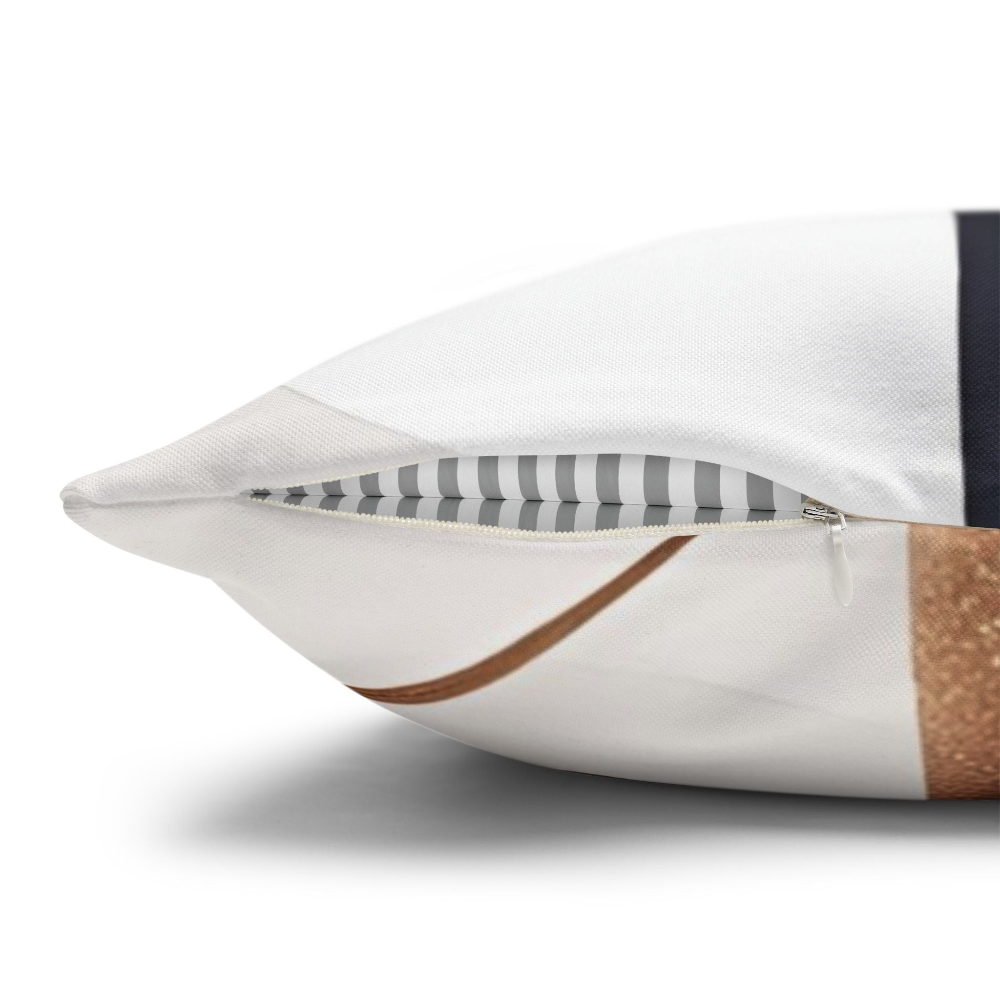 Abstract Pillow Cover | Navy Terracotta Pillowcase