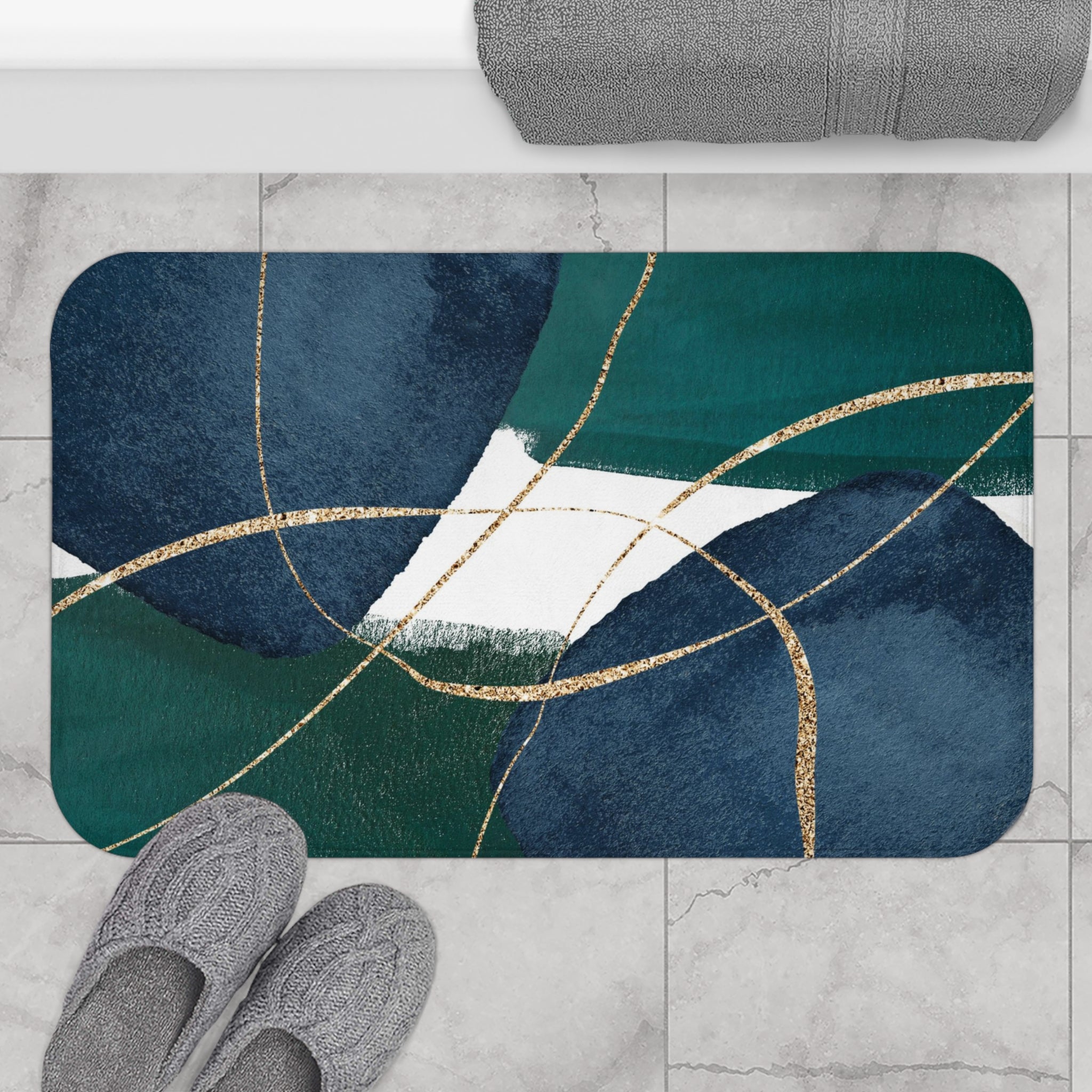 bathroom rug