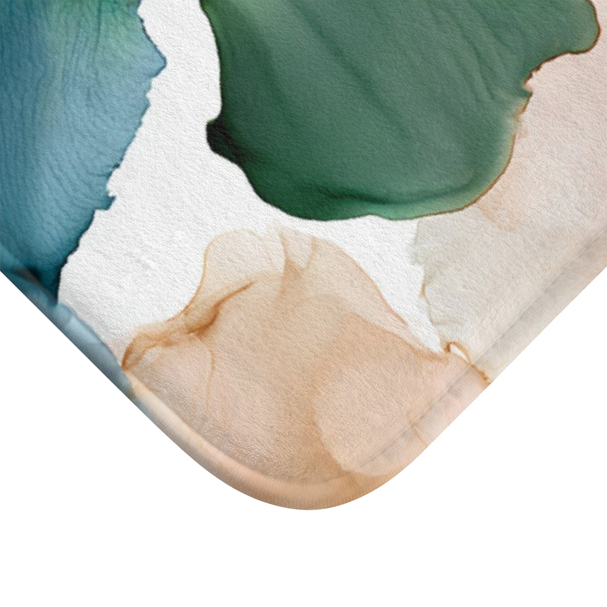 a close up of a plate with a painting on it