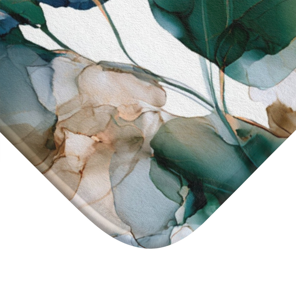 a close up of a tie with flowers on it