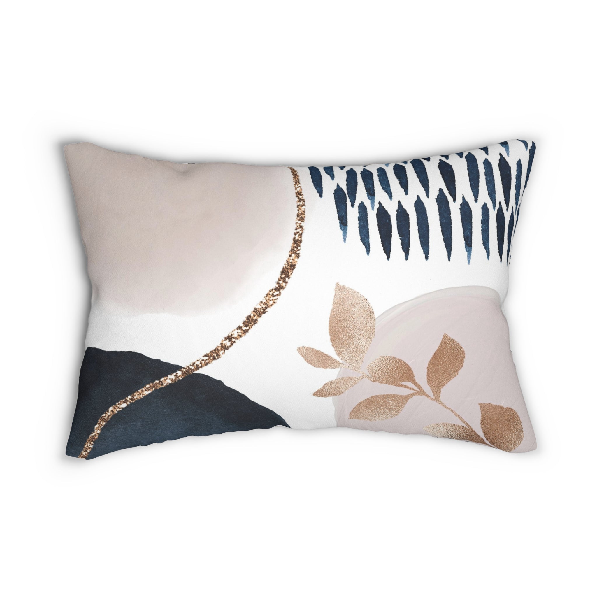 Lumbar rectangle throw pillow