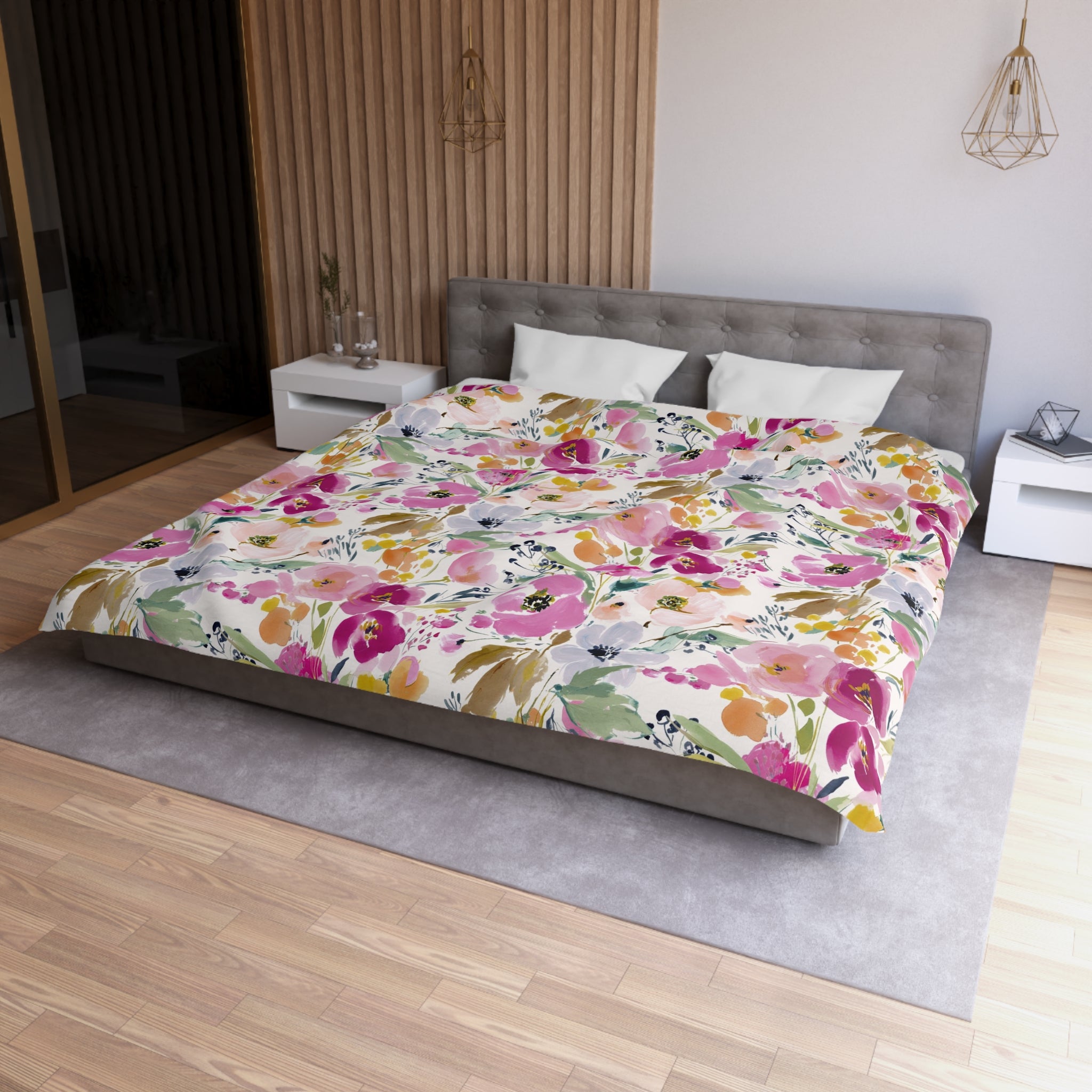 Floral Bedding Set | Pink Garden