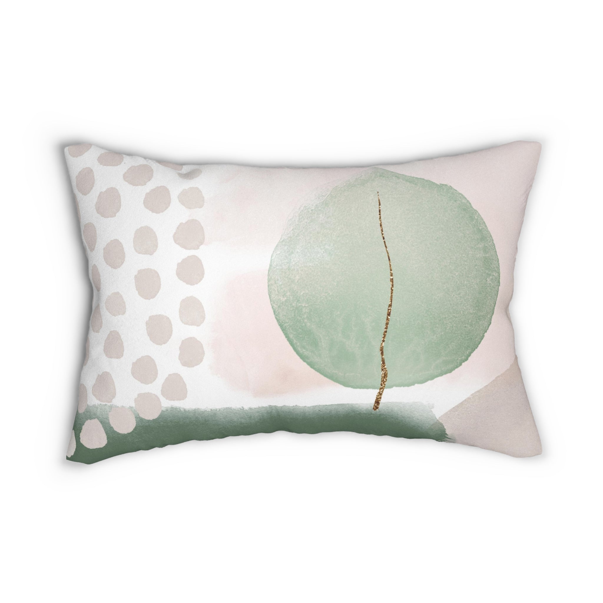 Lumbar rectangle throw pillow