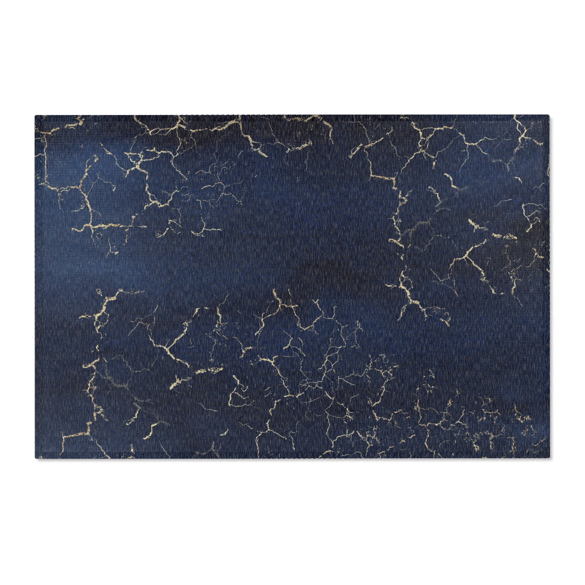 Abstract Large Area Rug | Modern Rug, Navy Blue Beige