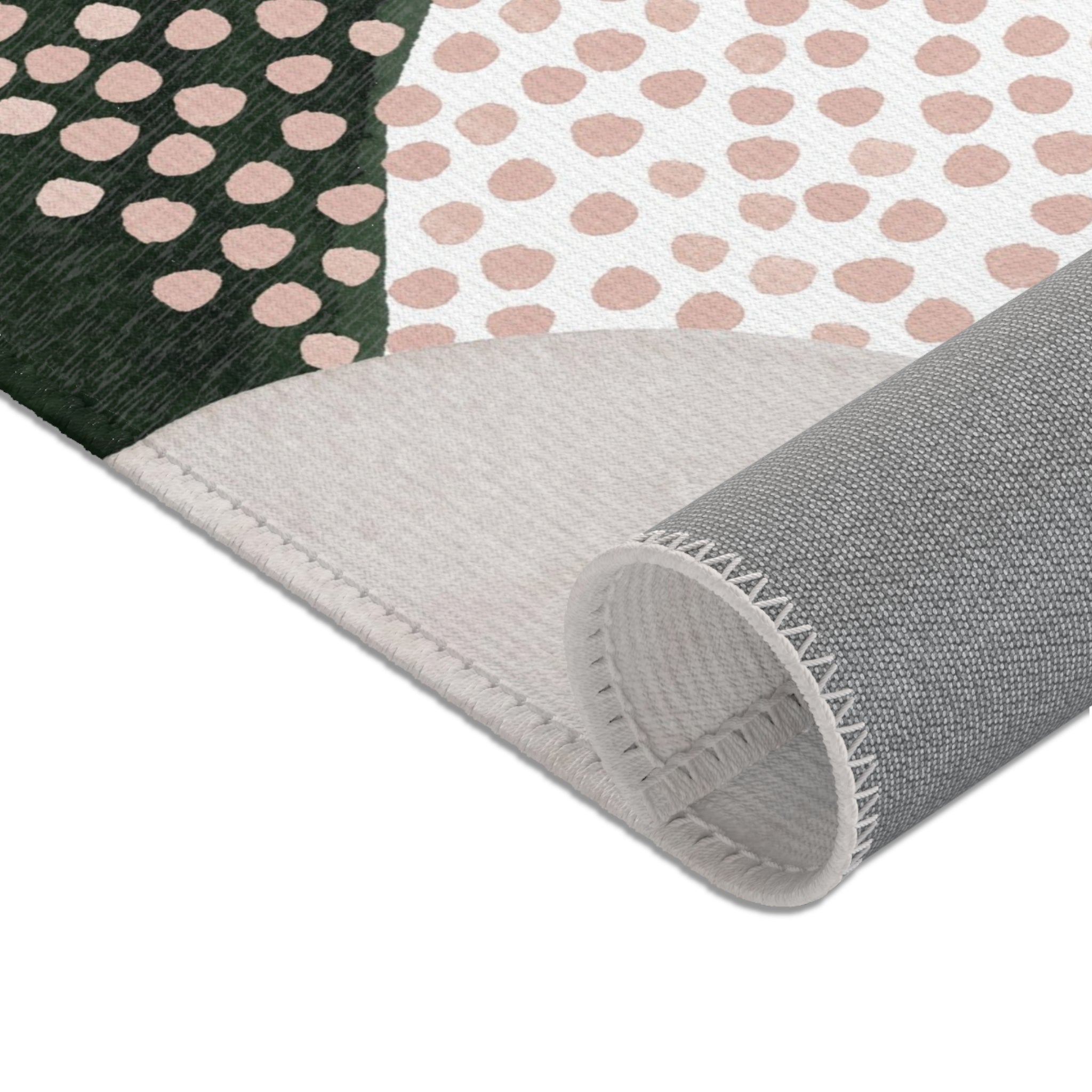 Abstract Area Rug | Beige Green Watercolor Artsy Rug