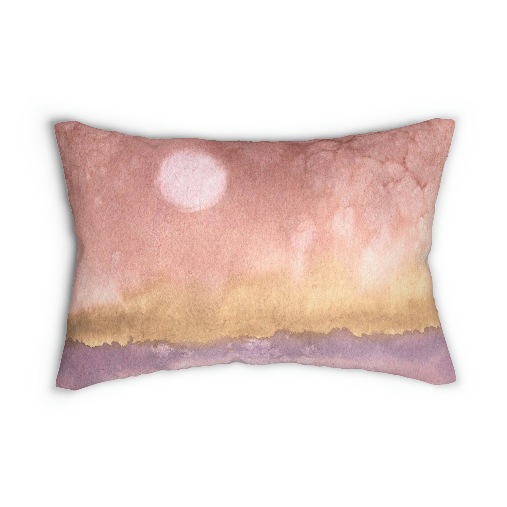 Lumbar rectangle throw pillow