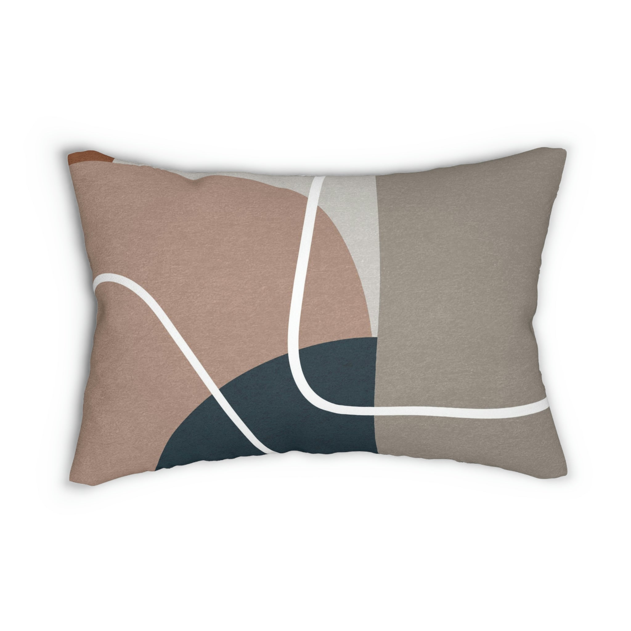 Lumbar rectangle throw pillow