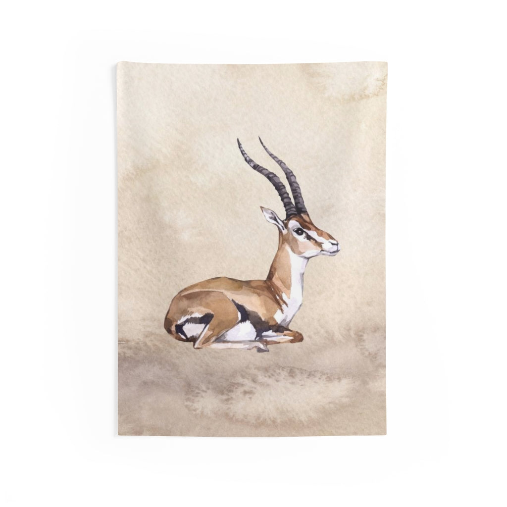 Safari Tapestry | Beige Gazelle