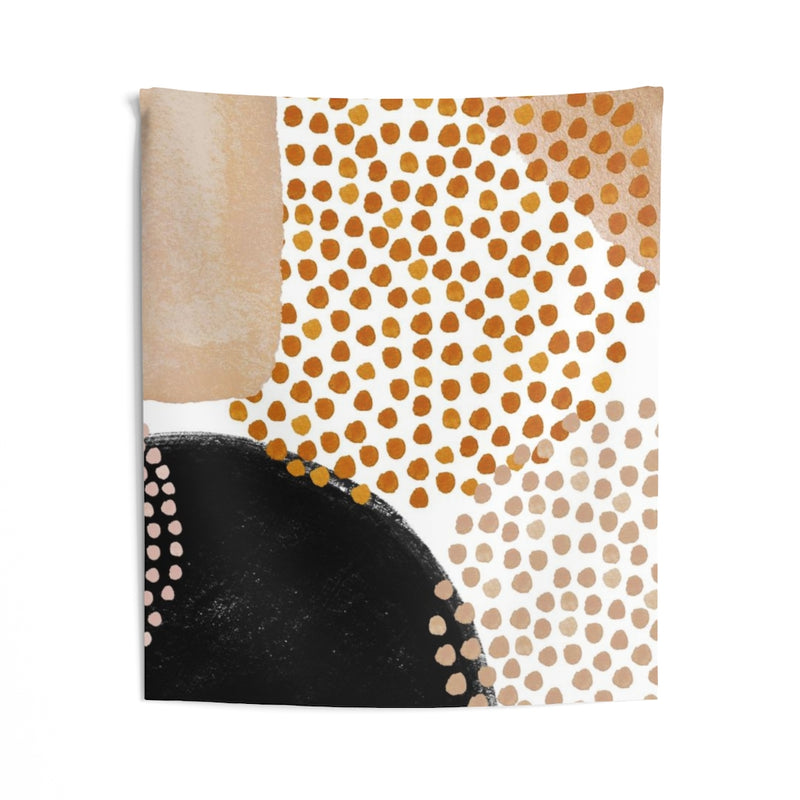 Abstract Tapestry | Yellow Rust Black White