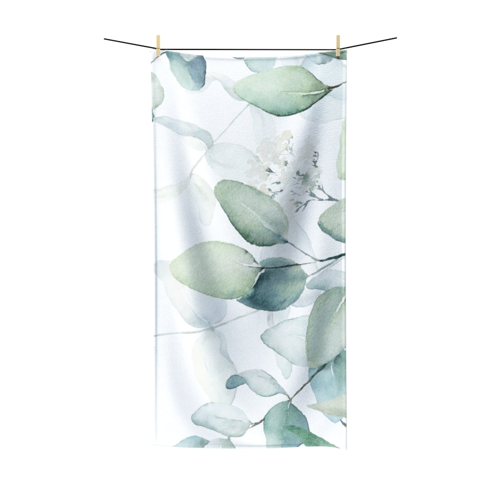 Floral Bath Towel | Greenery