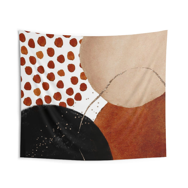 Abstract Tapestry | Yellow Rust Black Gold
