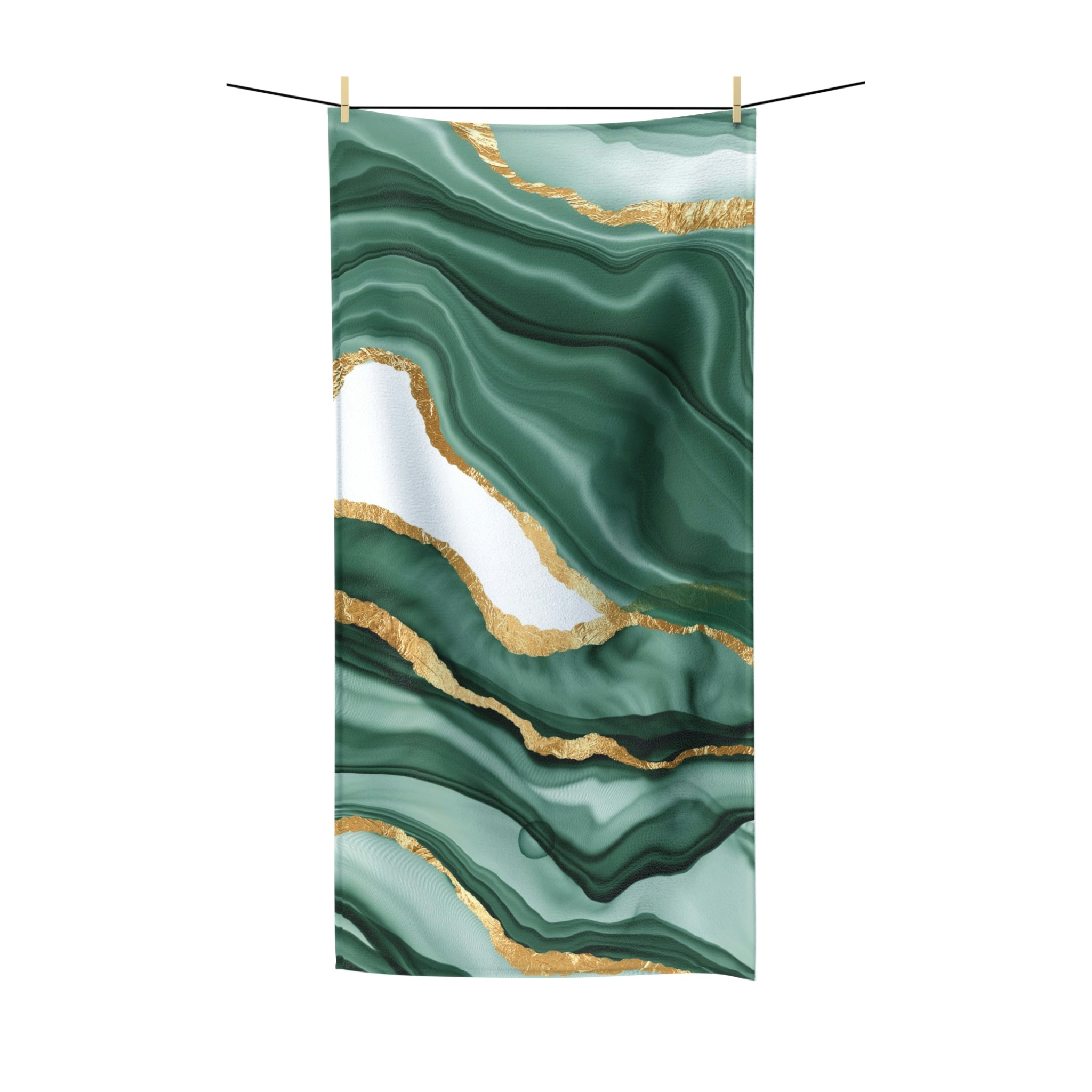 colorful unique print bath towel