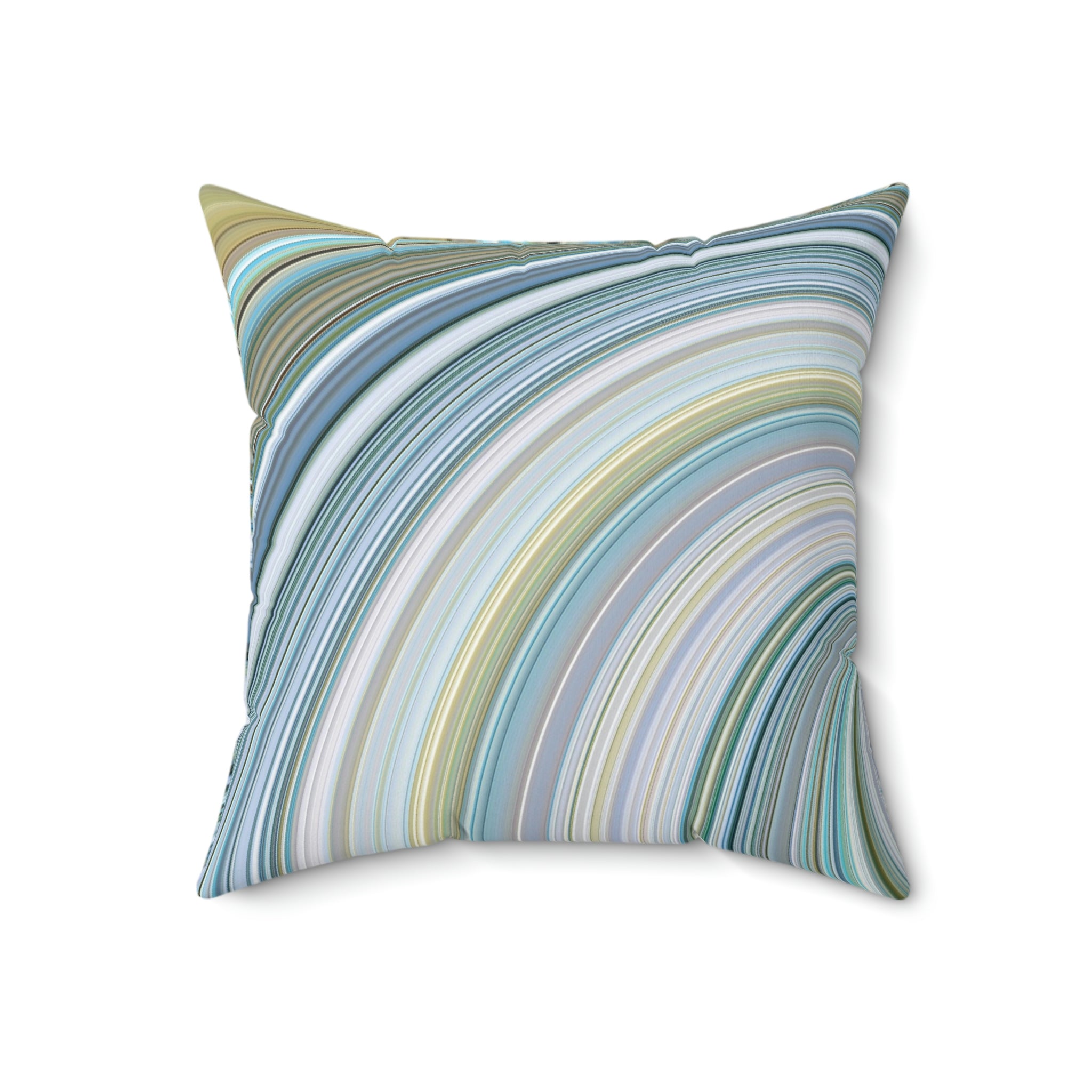 Abstract Pillow Cover | Blue Ombre