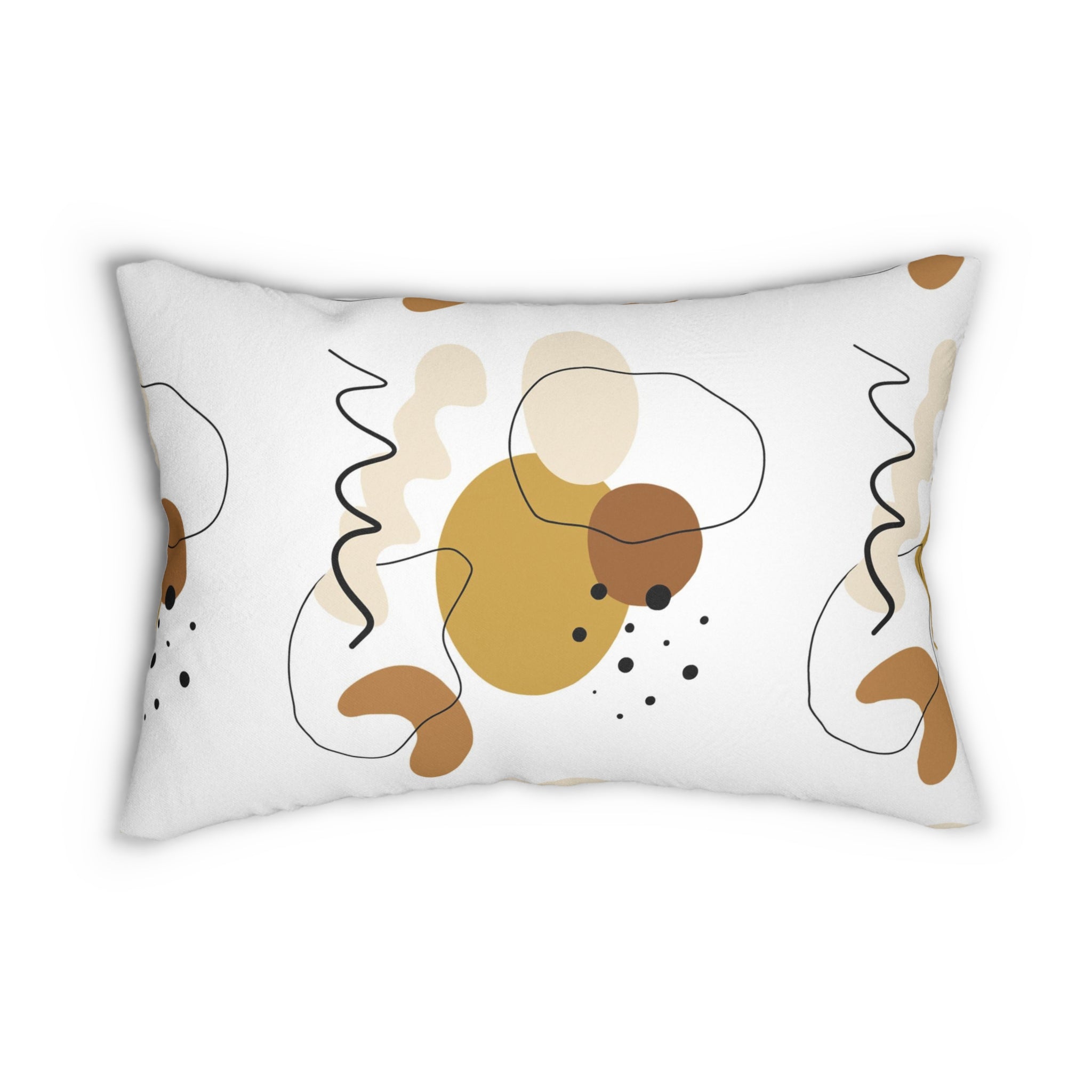 Lumbar rectangle throw pillow