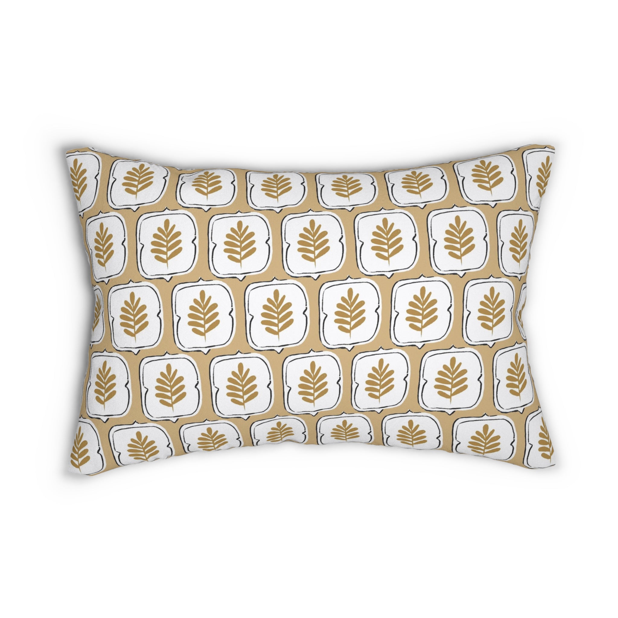 modern throw lumbar pillow with insert