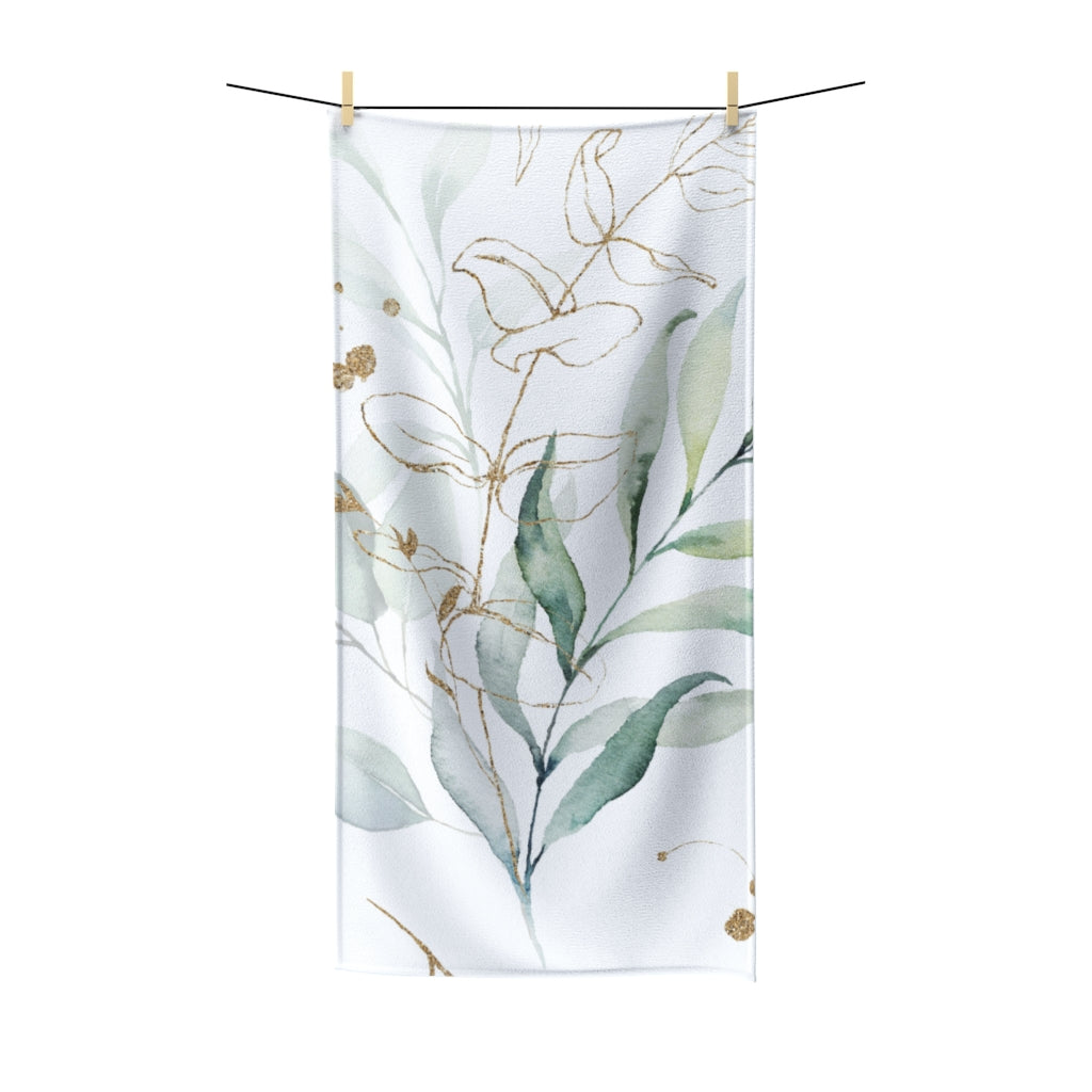 Floral Bath Towel | Eucalyptus