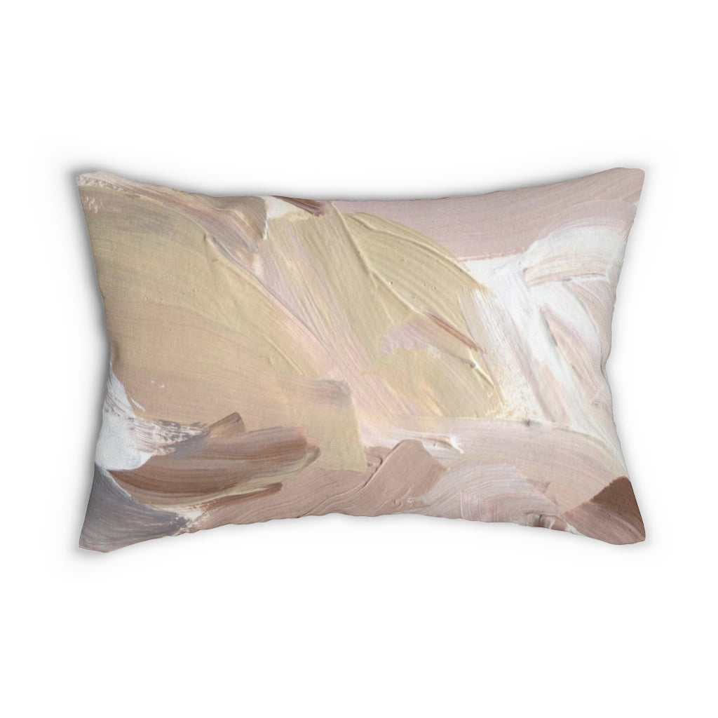 Lumbar rectangle throw pillow