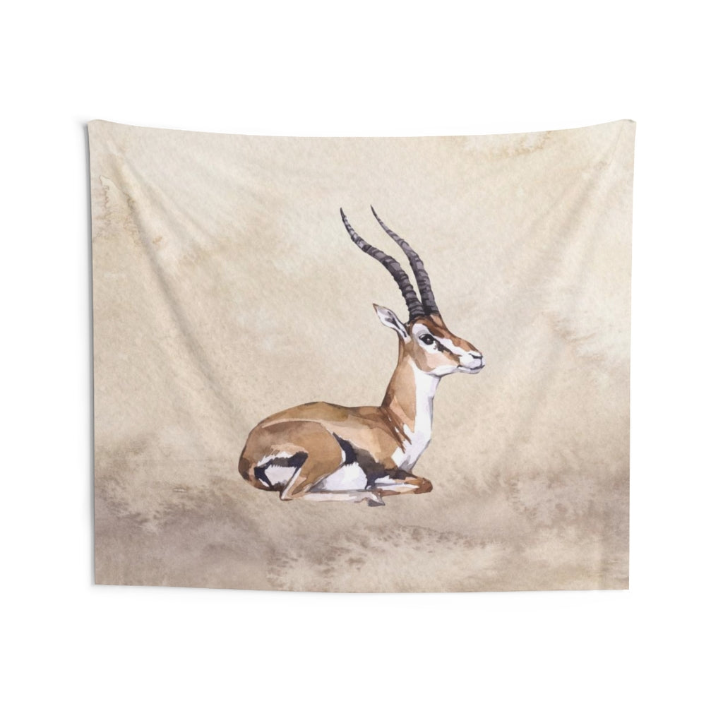 Safari Tapestry | Beige Gazelle