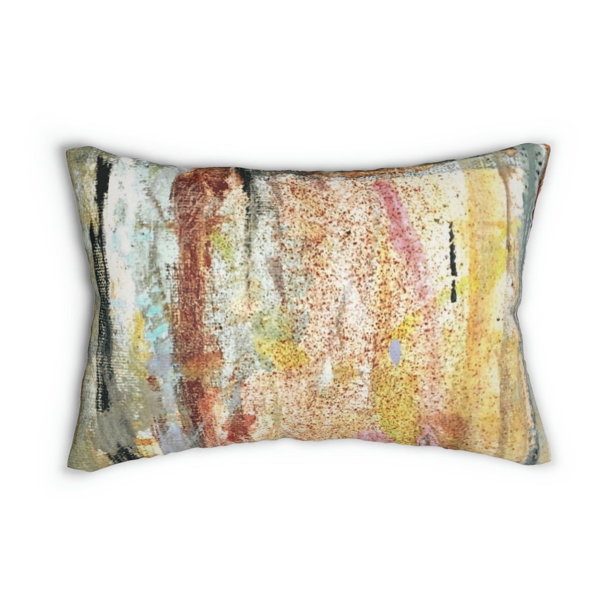 Lumbar rectangle throw pillow