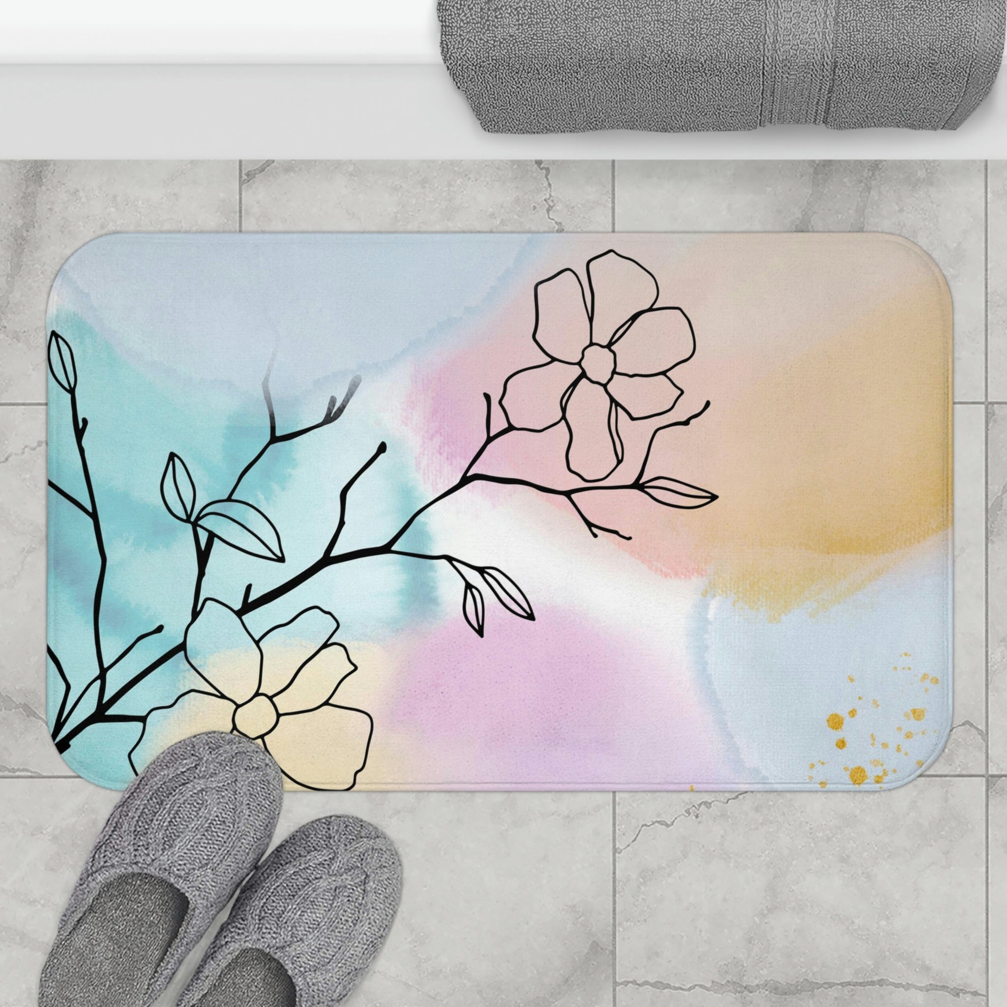 Modern Bath Mat