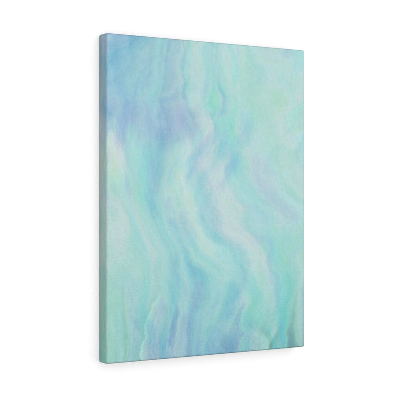 ABSTRACT WALL CANVAS ART | Blue Teal Purple