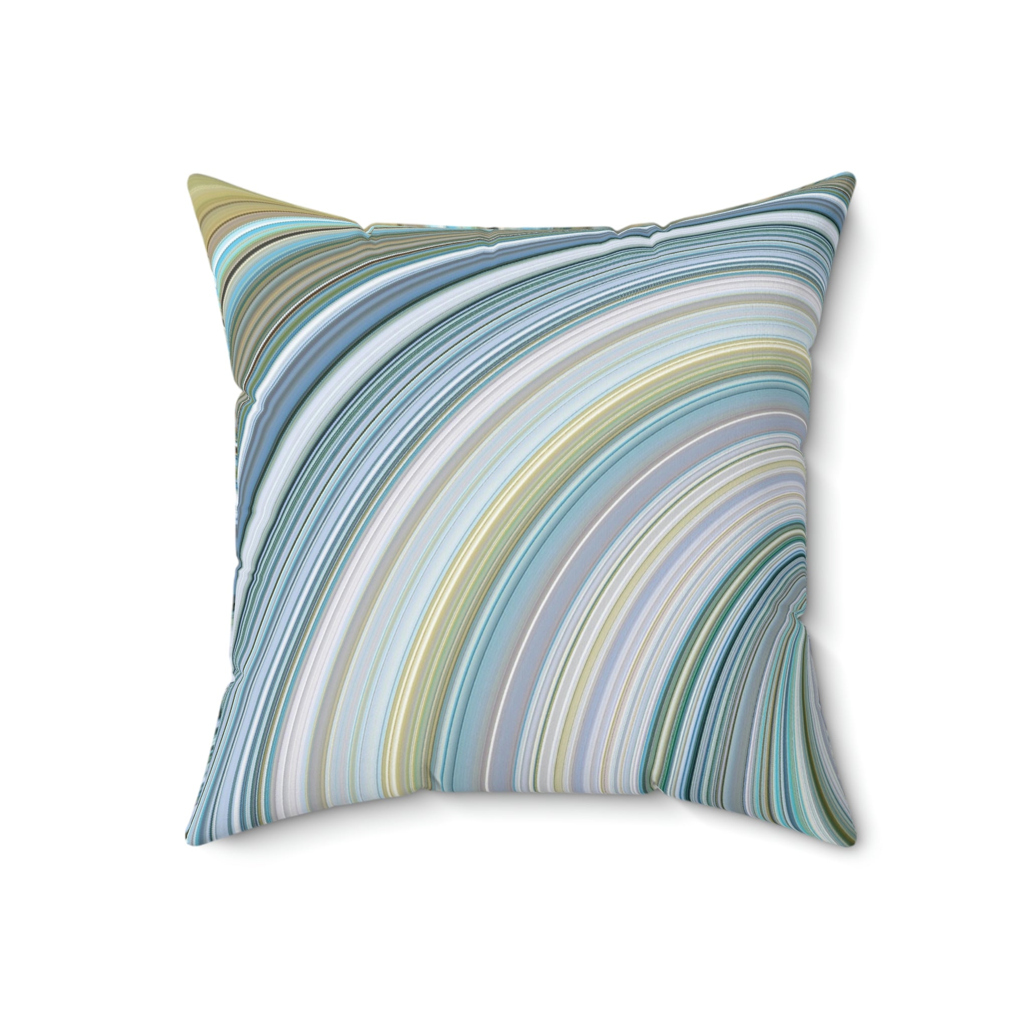 Abstract Pillow Cover | Blue Ombre