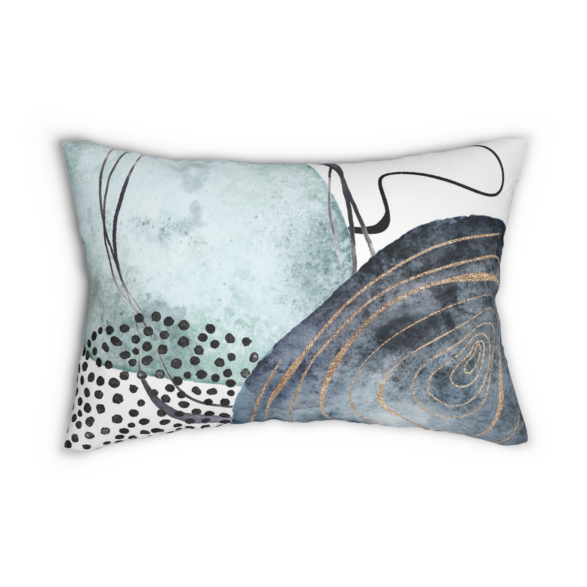 Lumbar rectangle throw pillow