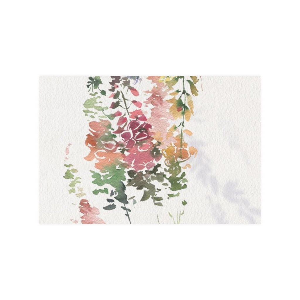 Wild Flowers Art Prints | Beige Spring Flowers