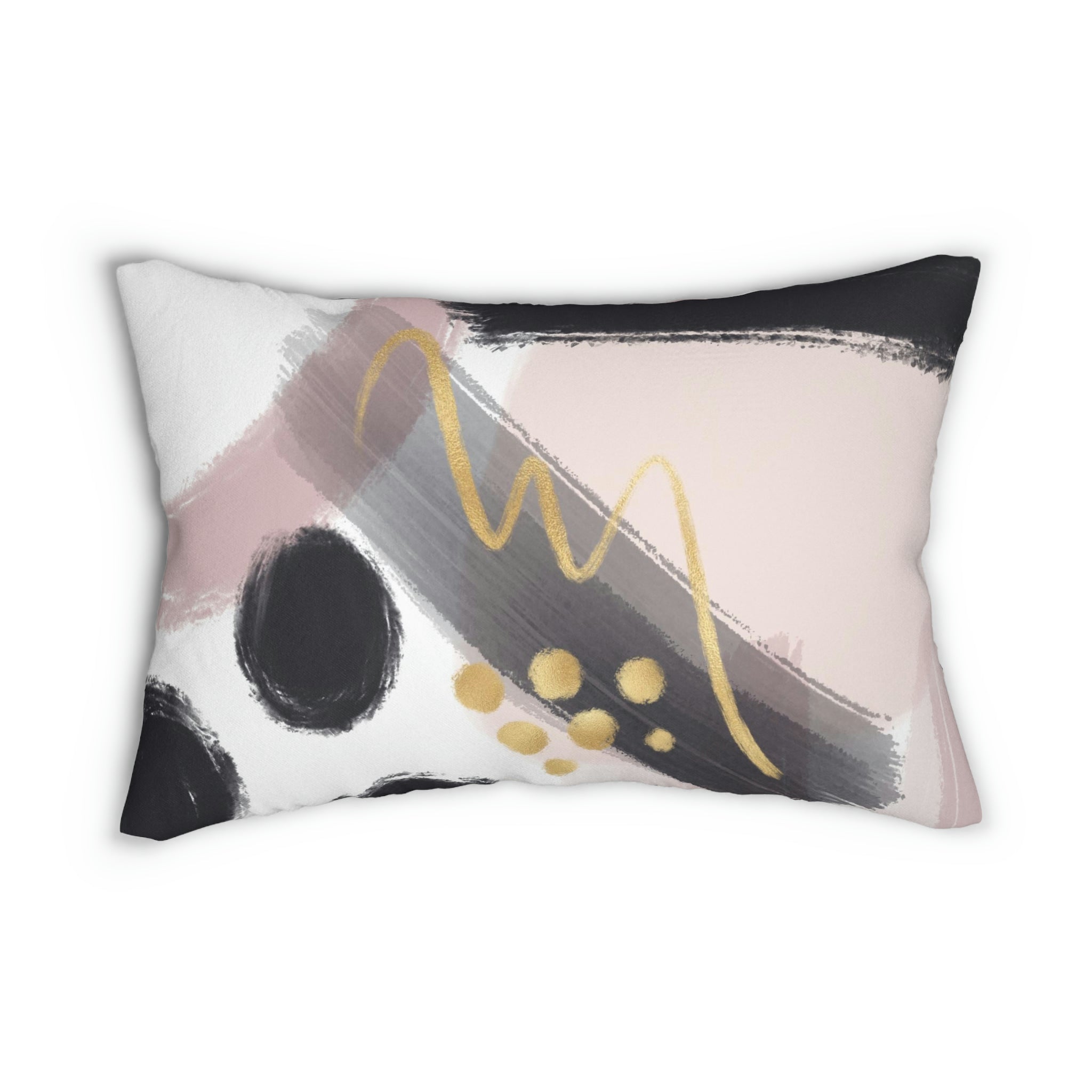 Lumbar rectangle throw pillow