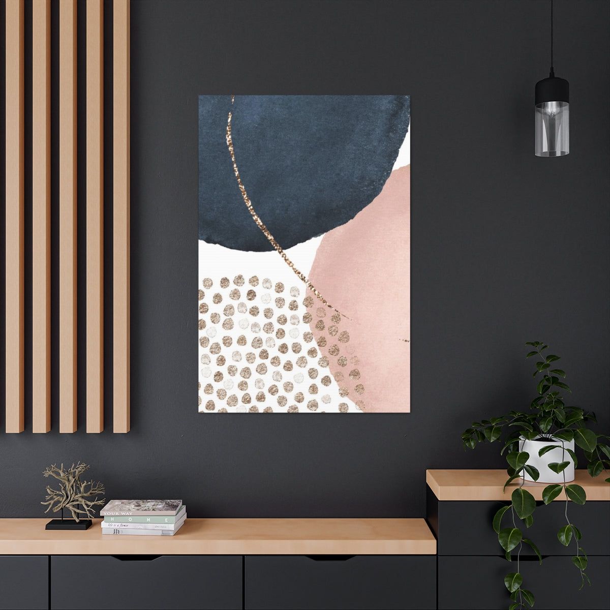 Abstract Wall Canvas Print | Watercolor Scheme