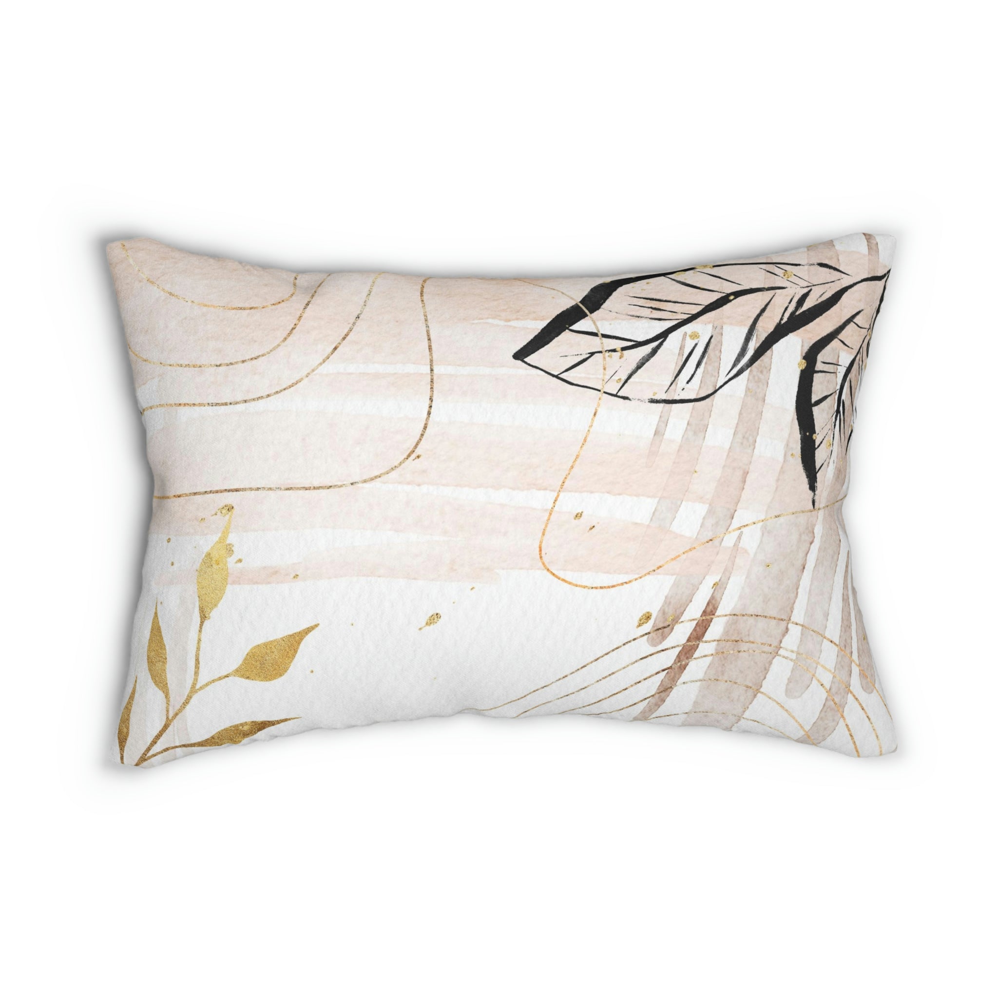 Lumbar rectangle throw pillow